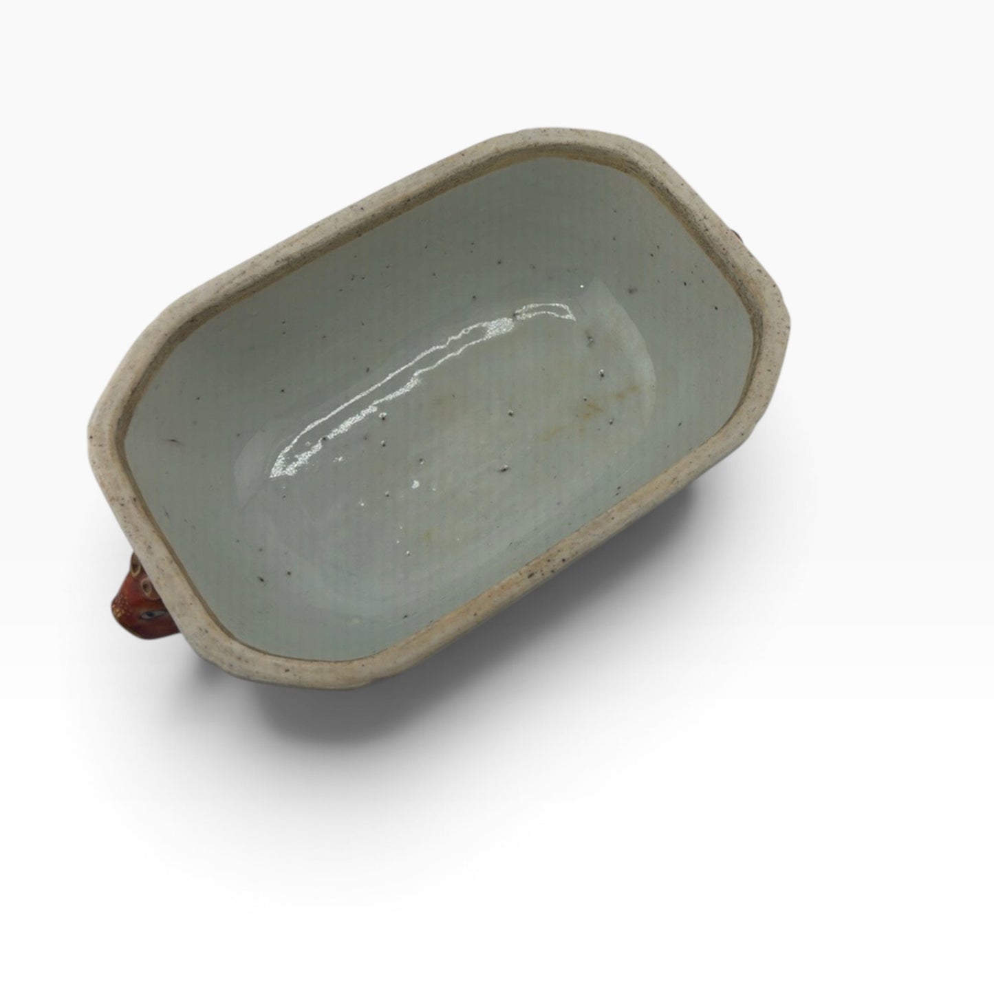 
                  
                    Chinese Export-Style Famille Rose Covered Butter Dish, Qianlong Style - Curated Home Decor
                  
                