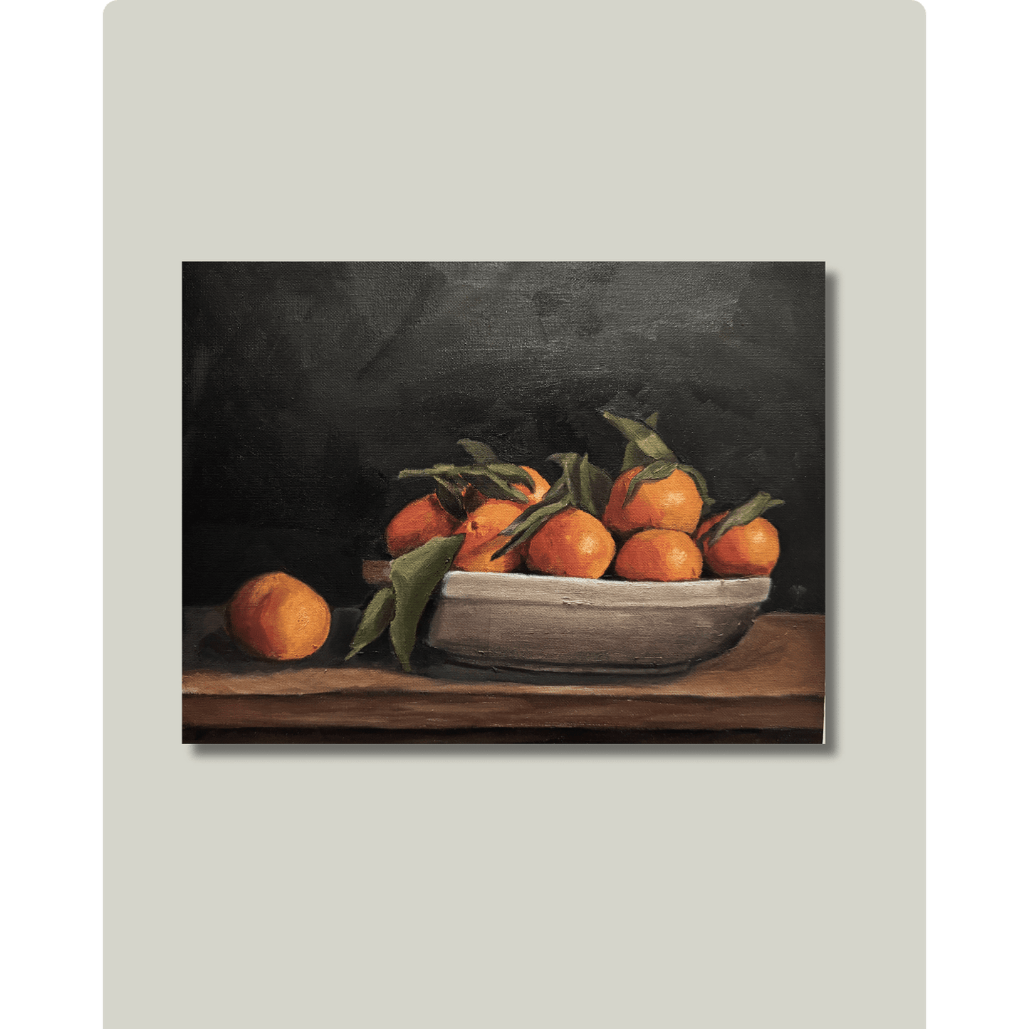 
                  
                    "Bowl of Oranges" Print: 5x7 - Curated Home Decor
                  
                