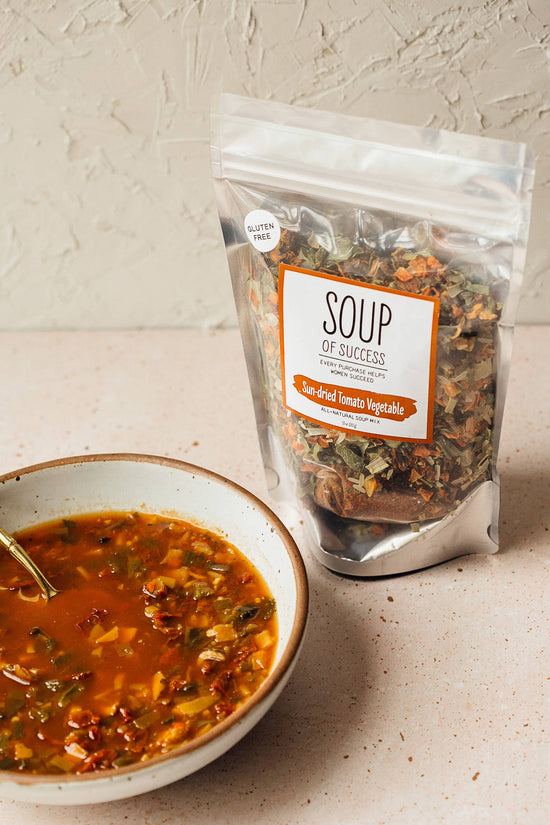 Soup Of Success - Sun-dried Tomato Vegetable Soup - Curated Home Decor