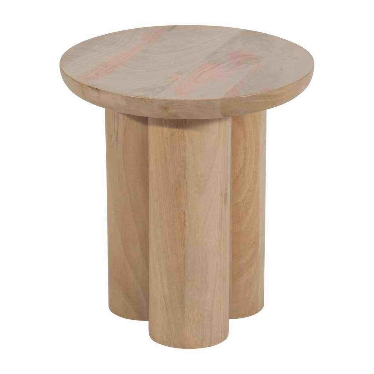 
                  
                    18 In. Natural Wood Scandinavian Farmhouse Side Table - Curated Home Decor
                  
                