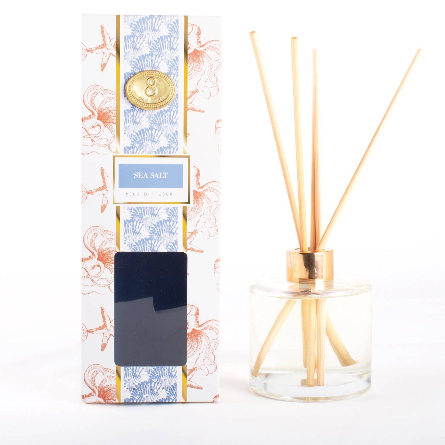Sea Salt Reed Diffuser - Curated Home Decor
