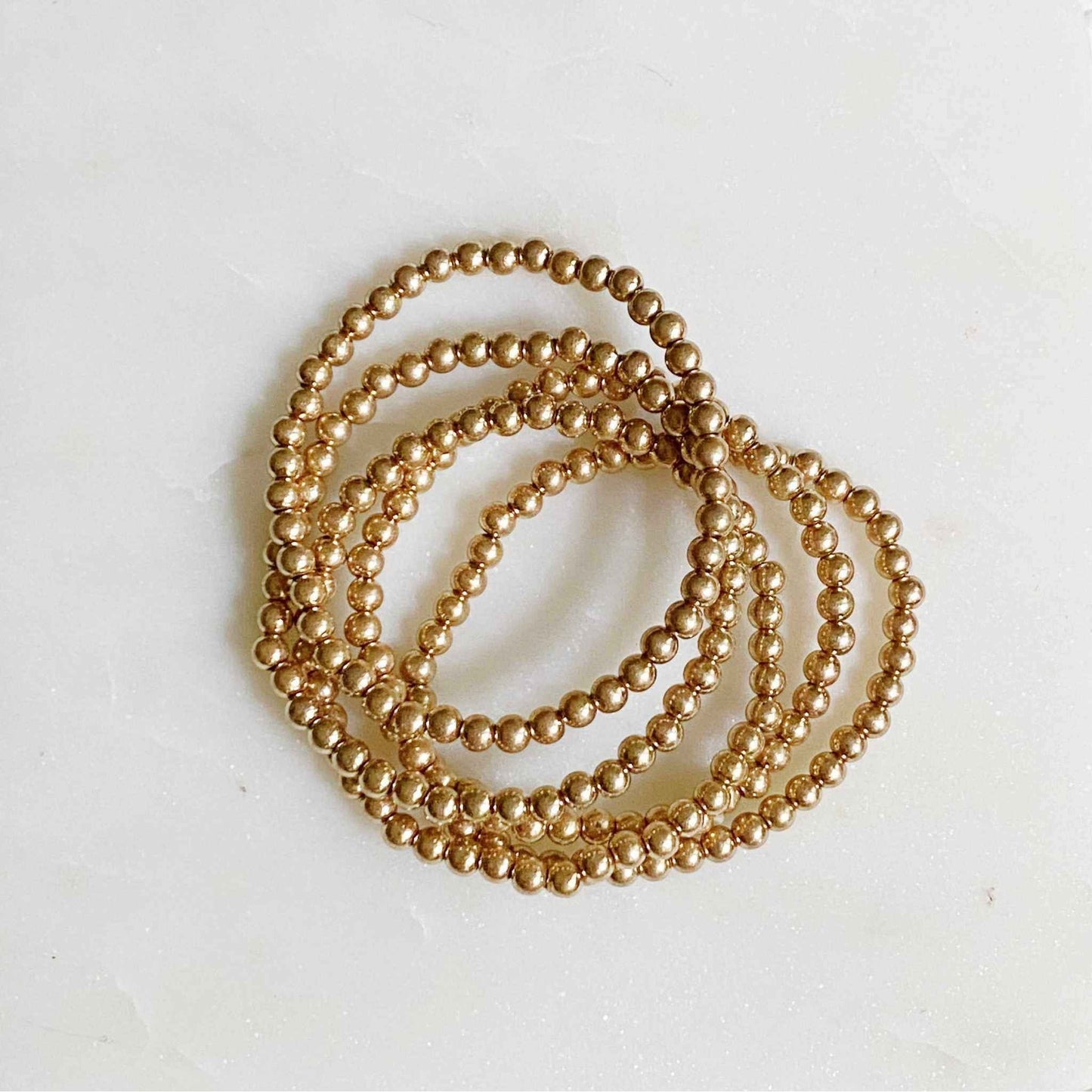 
                  
                    Golden Beads Bracelet Set - Curated Home Decor
                  
                