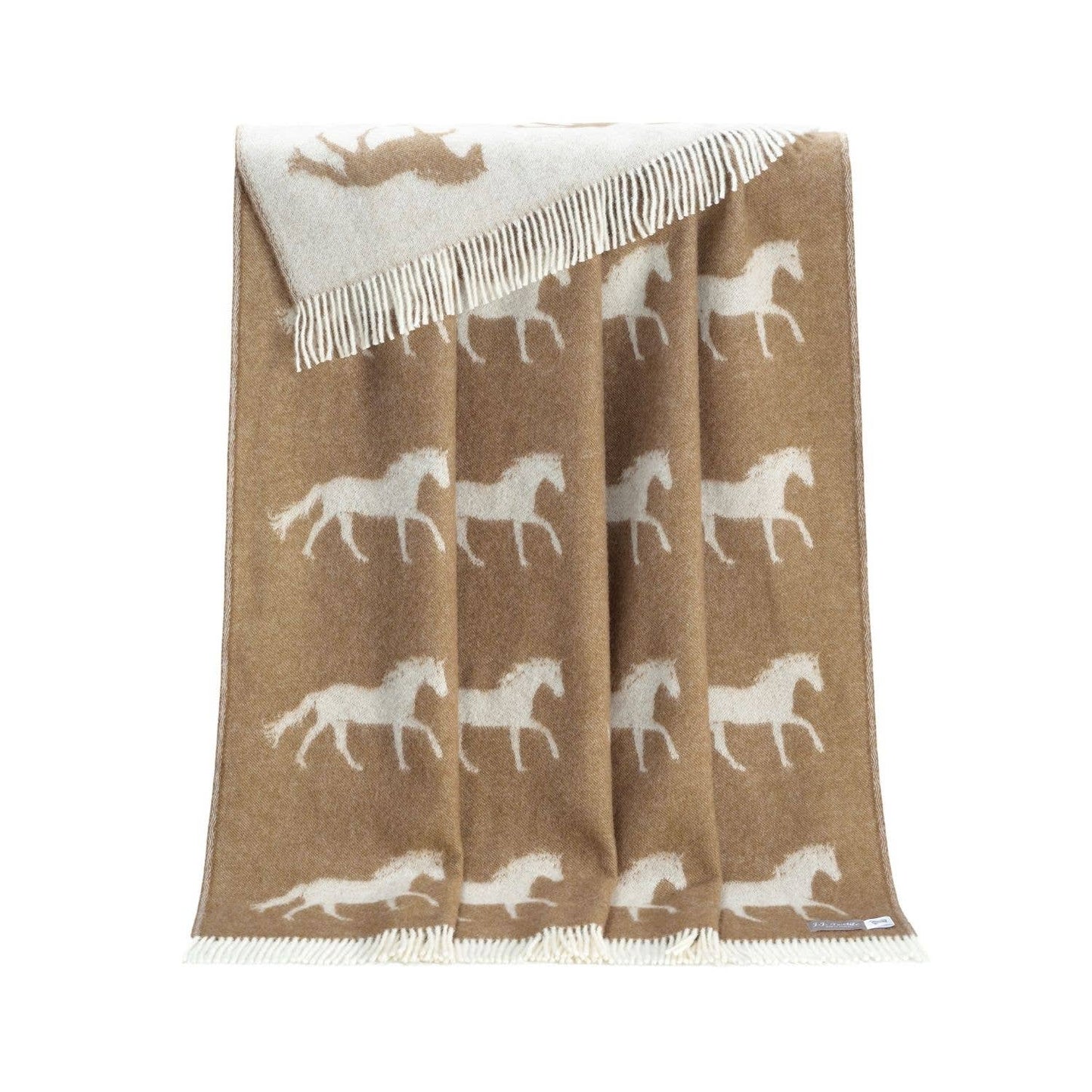 
                  
                    Brown Horse Wool Throw - Curated Home Decor
                  
                