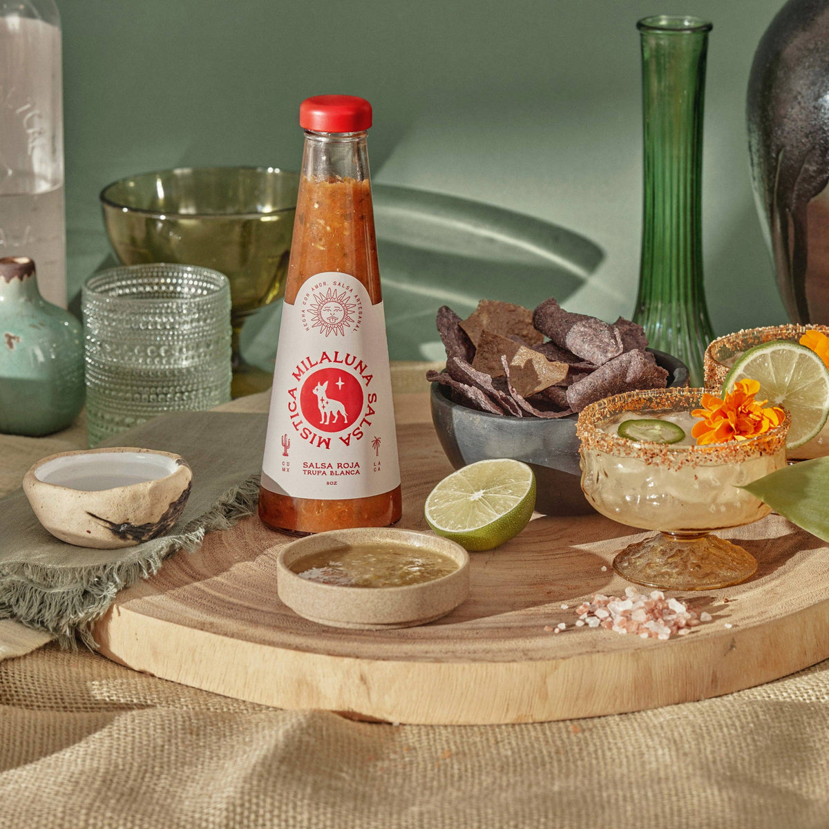 
                  
                    Salsa Roja with White Truffle, 8 oz - Curated Home Decor
                  
                