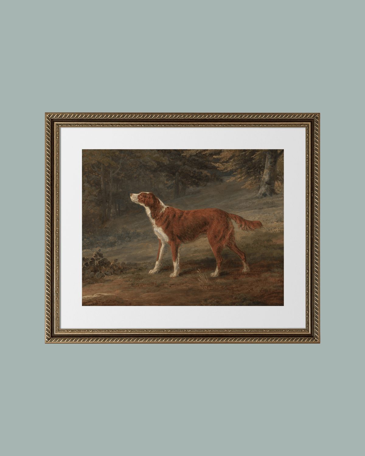 
                  
                    Ranger the Setter Hound Antique Art Print - Curated Home Decor
                  
                