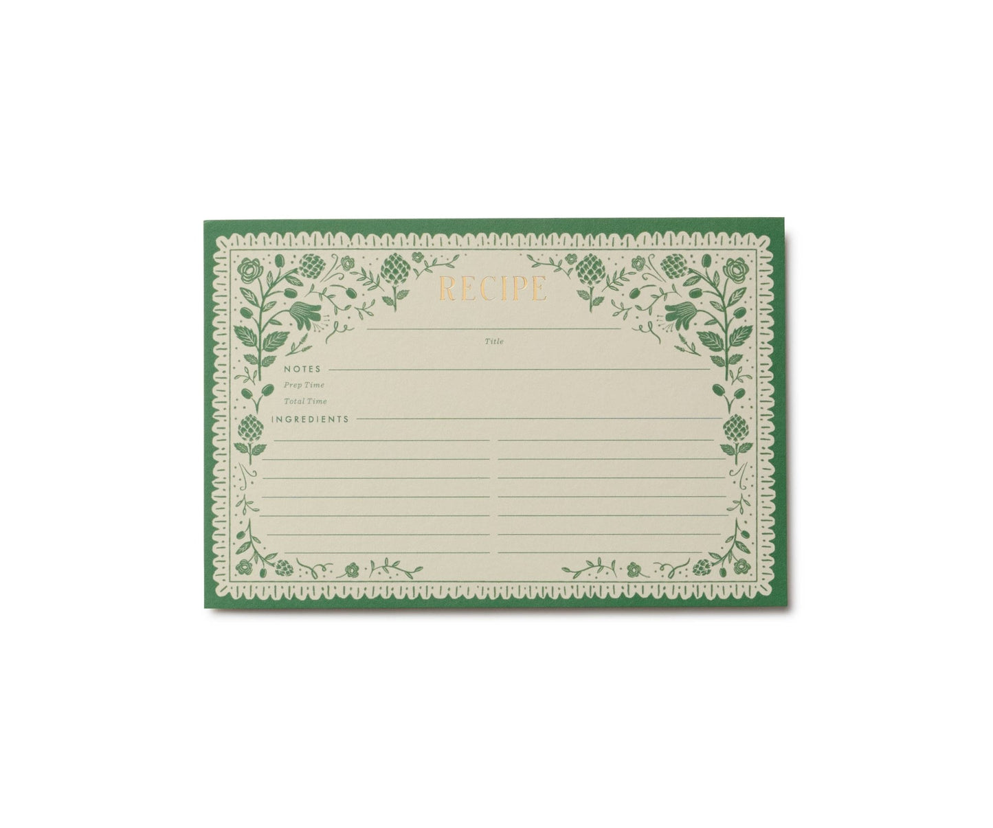 
                  
                    Pack of 12 Artichoke Recipe Cards - Curated Home Decor
                  
                