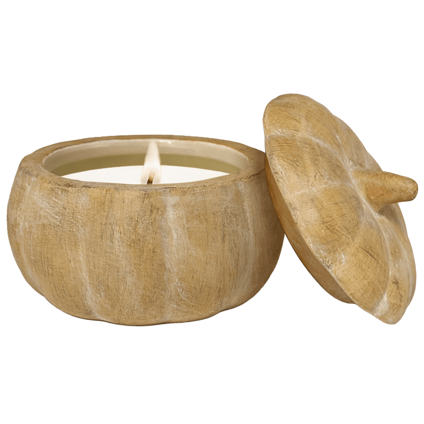 
                  
                    Pumpkin Spice Soy Candle – 8 oz Ceramic Pumpkin Jar - Curated Home Decor
                  
                