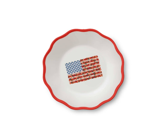Americana Melamine Assorted Dessert Plates - Curated Home Decor