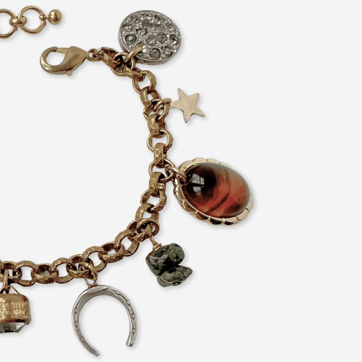 
                  
                    Repurposed vintage western - themed charm bracelet - Curated Home Decor
                  
                