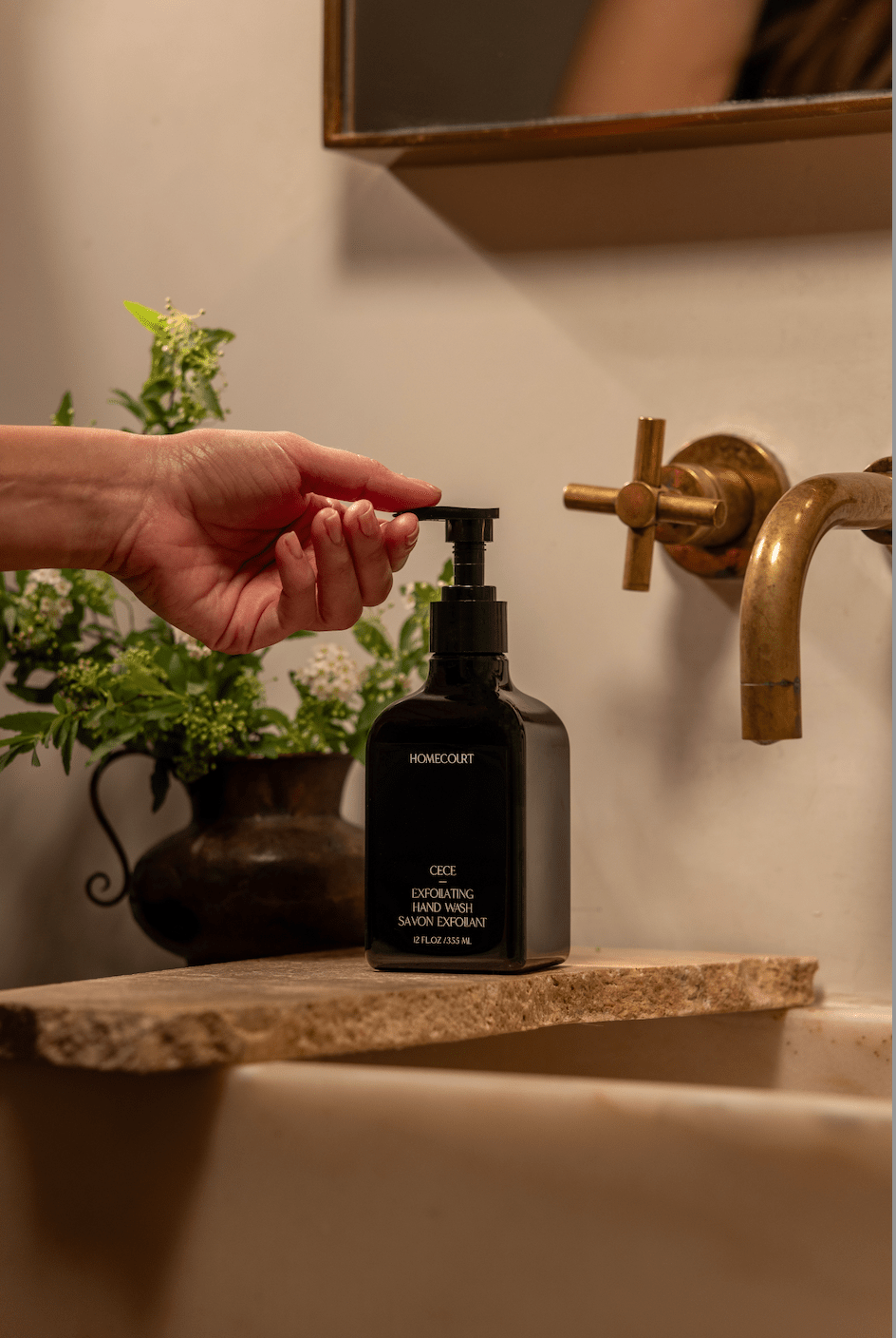 
                  
                    Homecourt Exfoliating Hand Wash — Cece | 12 oz - Curated Home Decor
                  
                