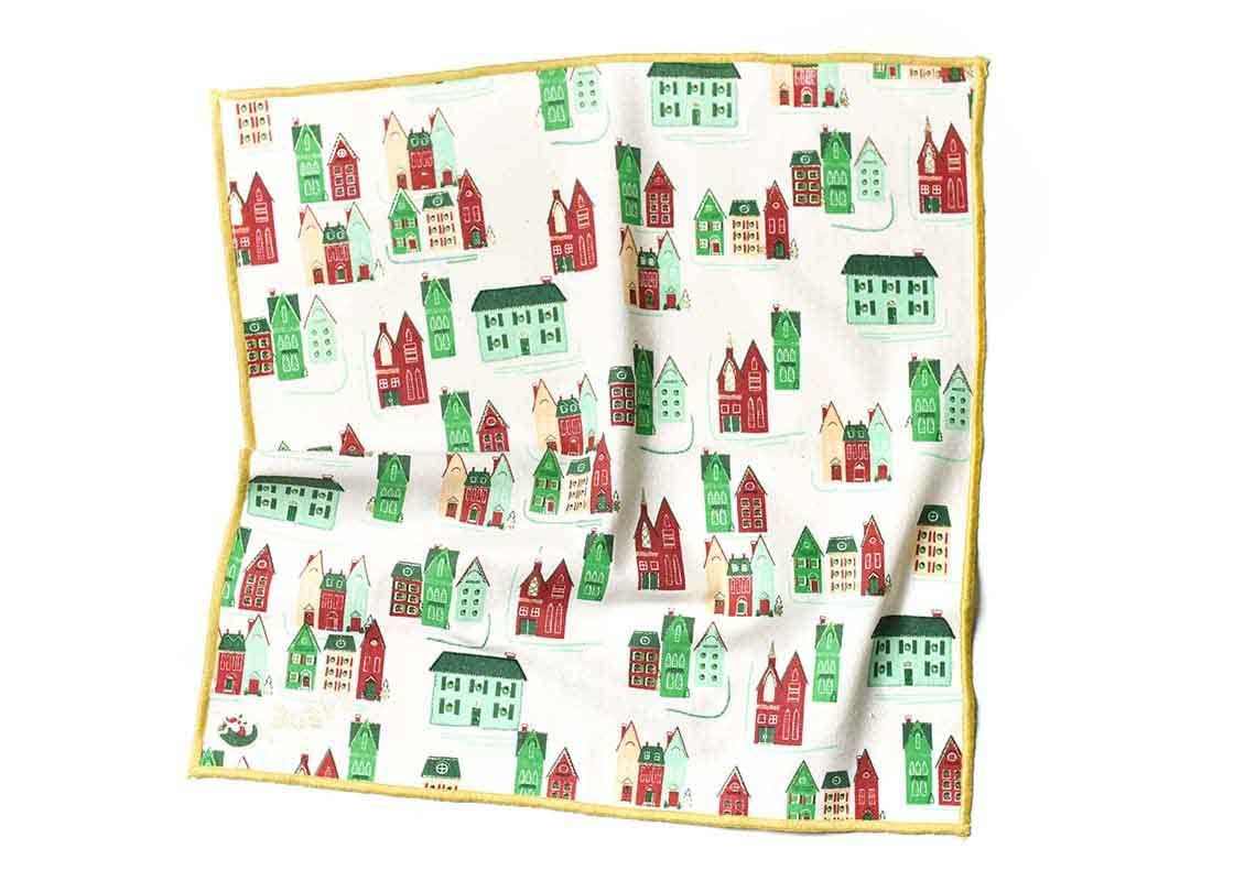 Flying Santa Dinner Napkins Set of 4 - Curated Home Decor