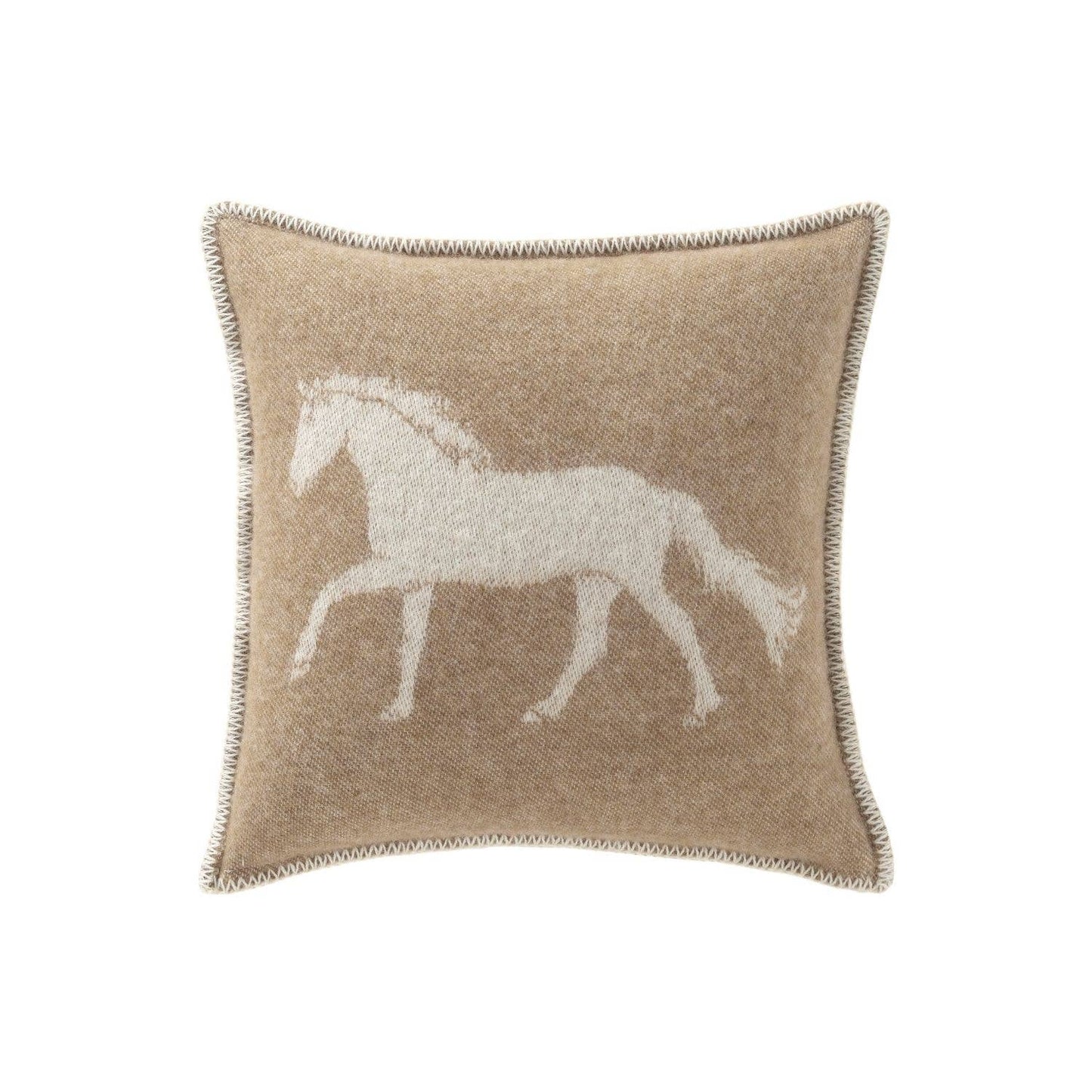 
                  
                    Horse Brown Wool Cushion - Curated Home Decor
                  
                