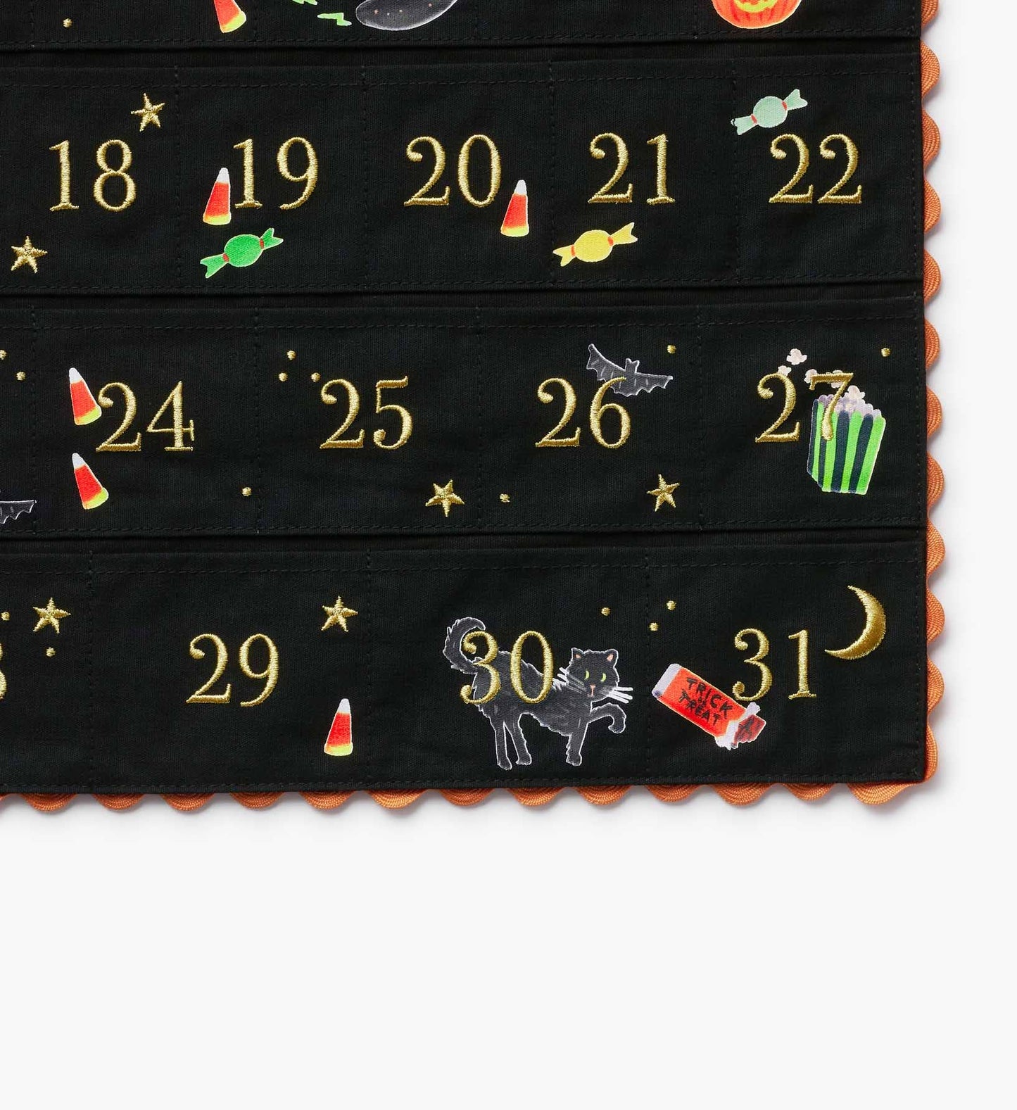 
                  
                    Halloween Parade Embroidered Hanging Countdown Calendar - Curated Home Decor
                  
                