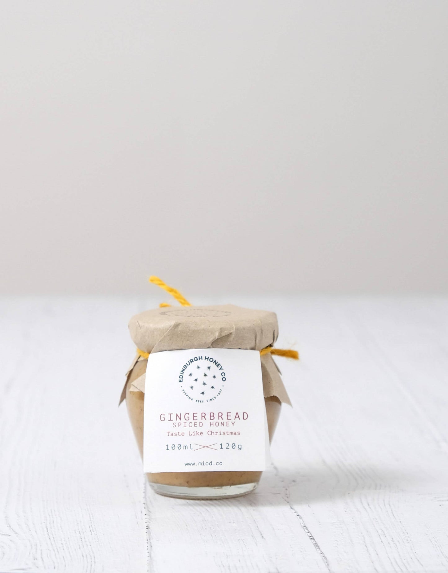 Edinburgh Honey Co - Gingerbread Spiced Honey: 120g - Curated Home Decor