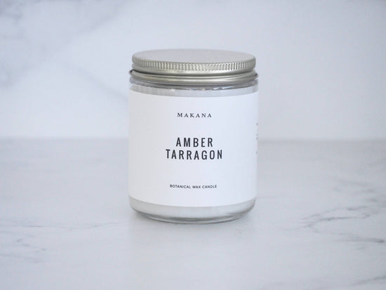 Amber Tarragon - Jar Candle 8 oz