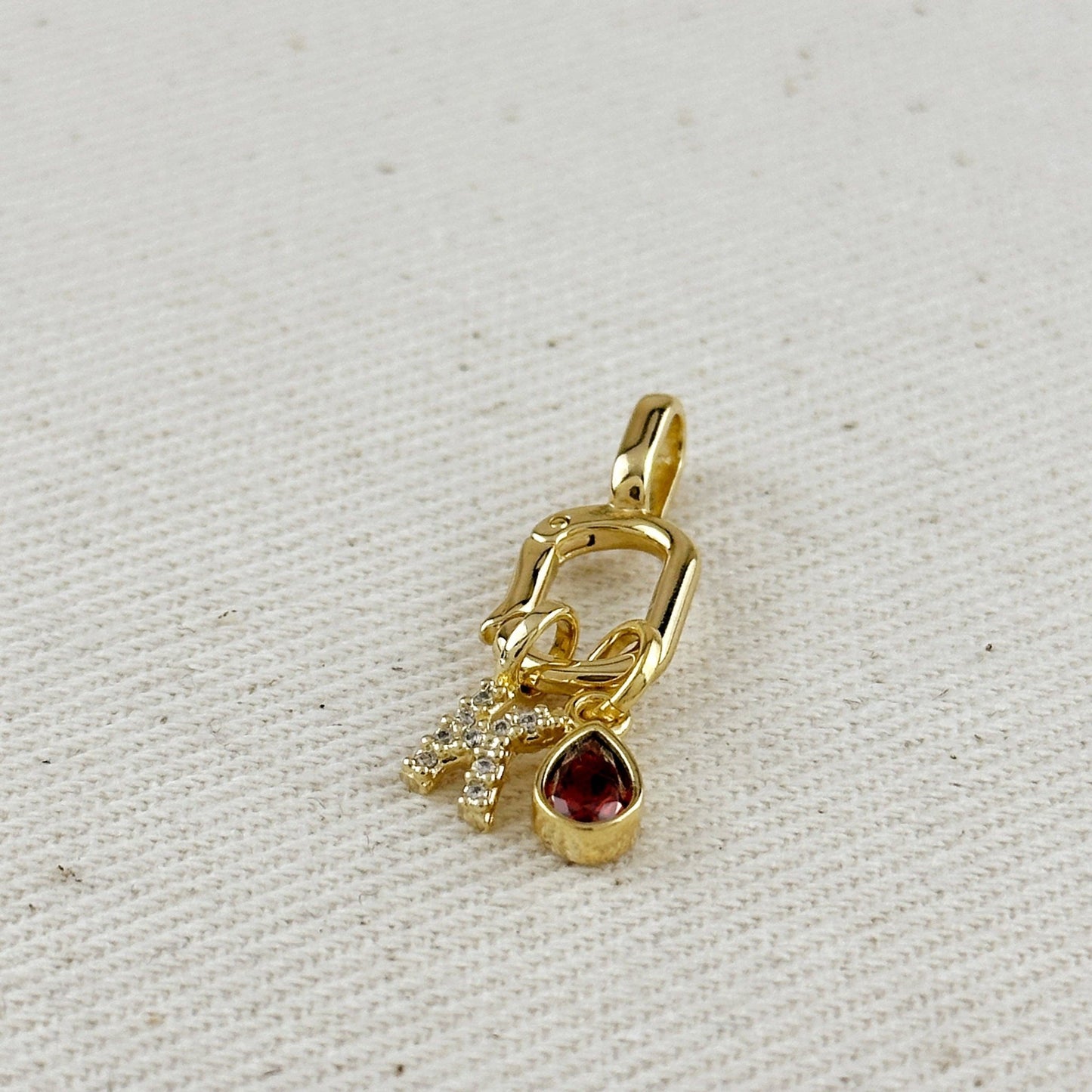 
                  
                    18k Gold Filled Carabiner Pendant - Curated Home Decor
                  
                