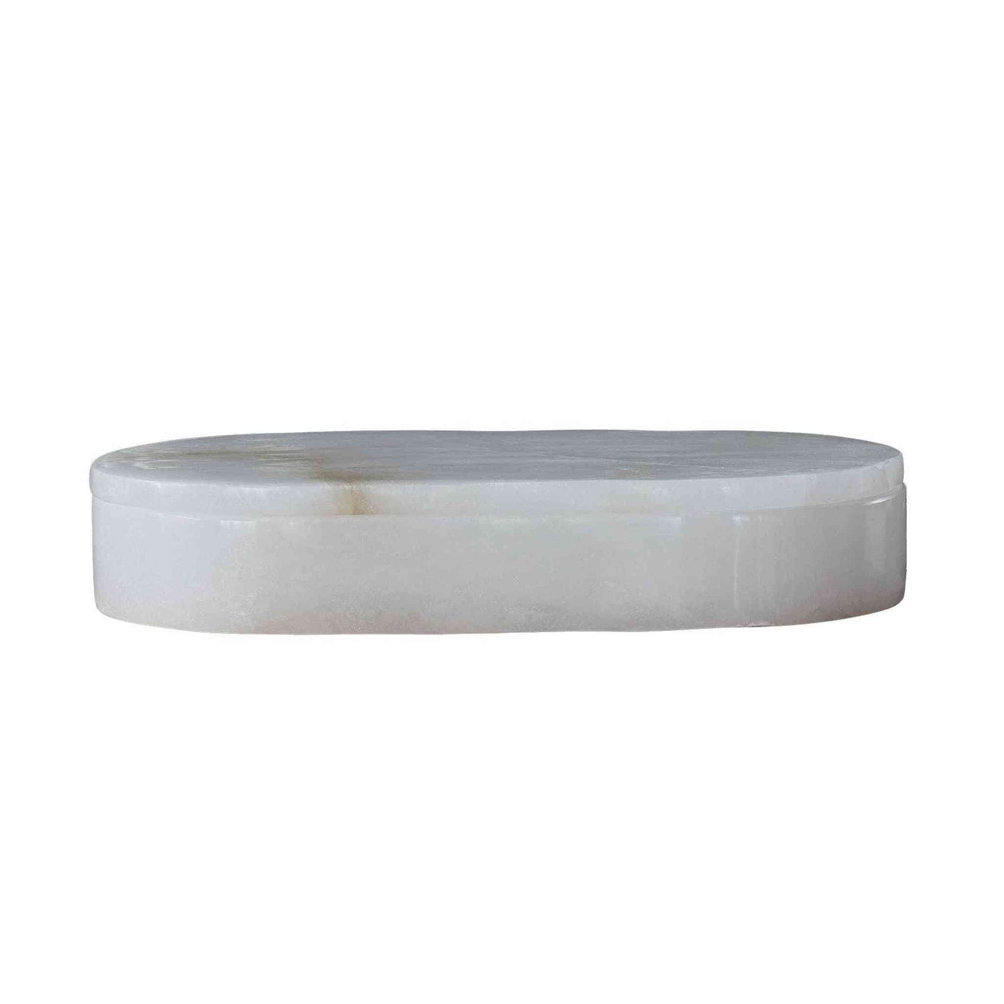 
                  
                    Alabaster Box Large Oval - Curated Home Decor
                  
                