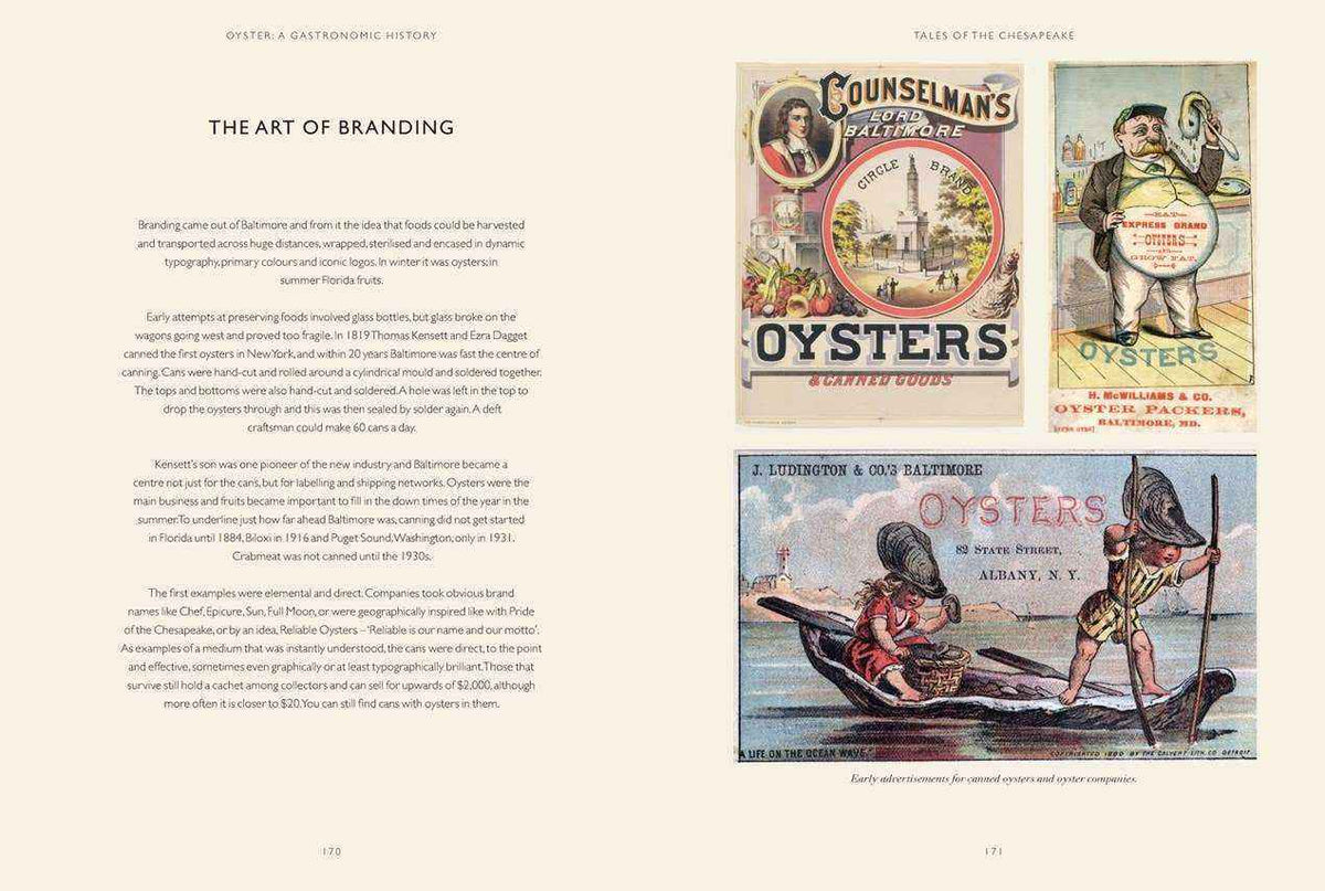 
                  
                    Oyster: A Gastronomic History - Curated Home Decor
                  
                