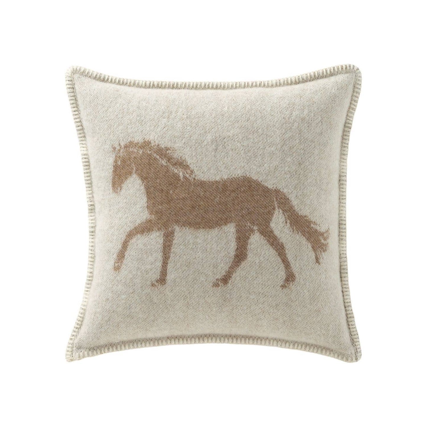 
                  
                    Horse Brown Wool Cushion - Curated Home Decor
                  
                