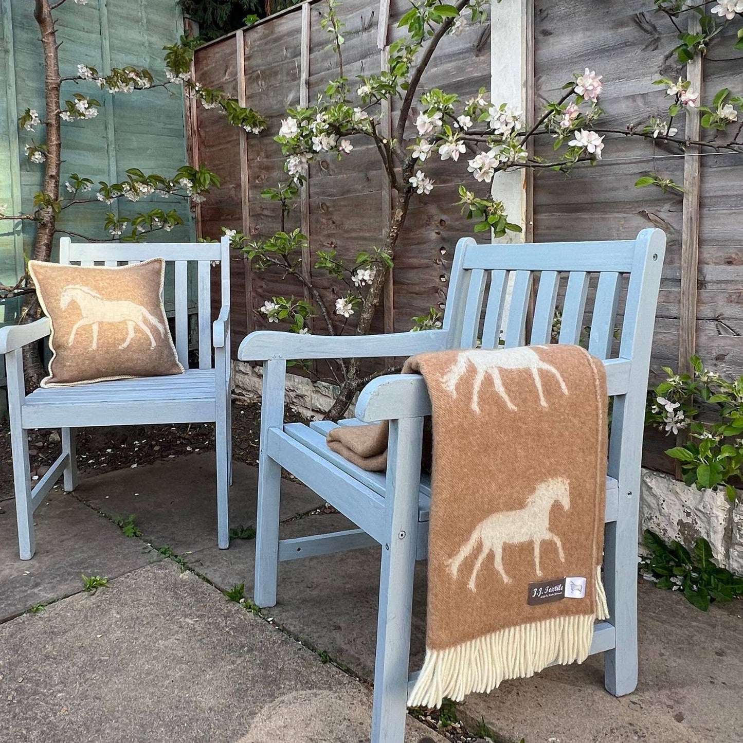 
                  
                    Brown Horse Wool Throw - Curated Home Decor
                  
                