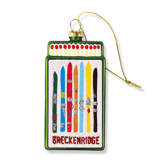 Breckenridge Matchbook Ornament - Curated Home Decor