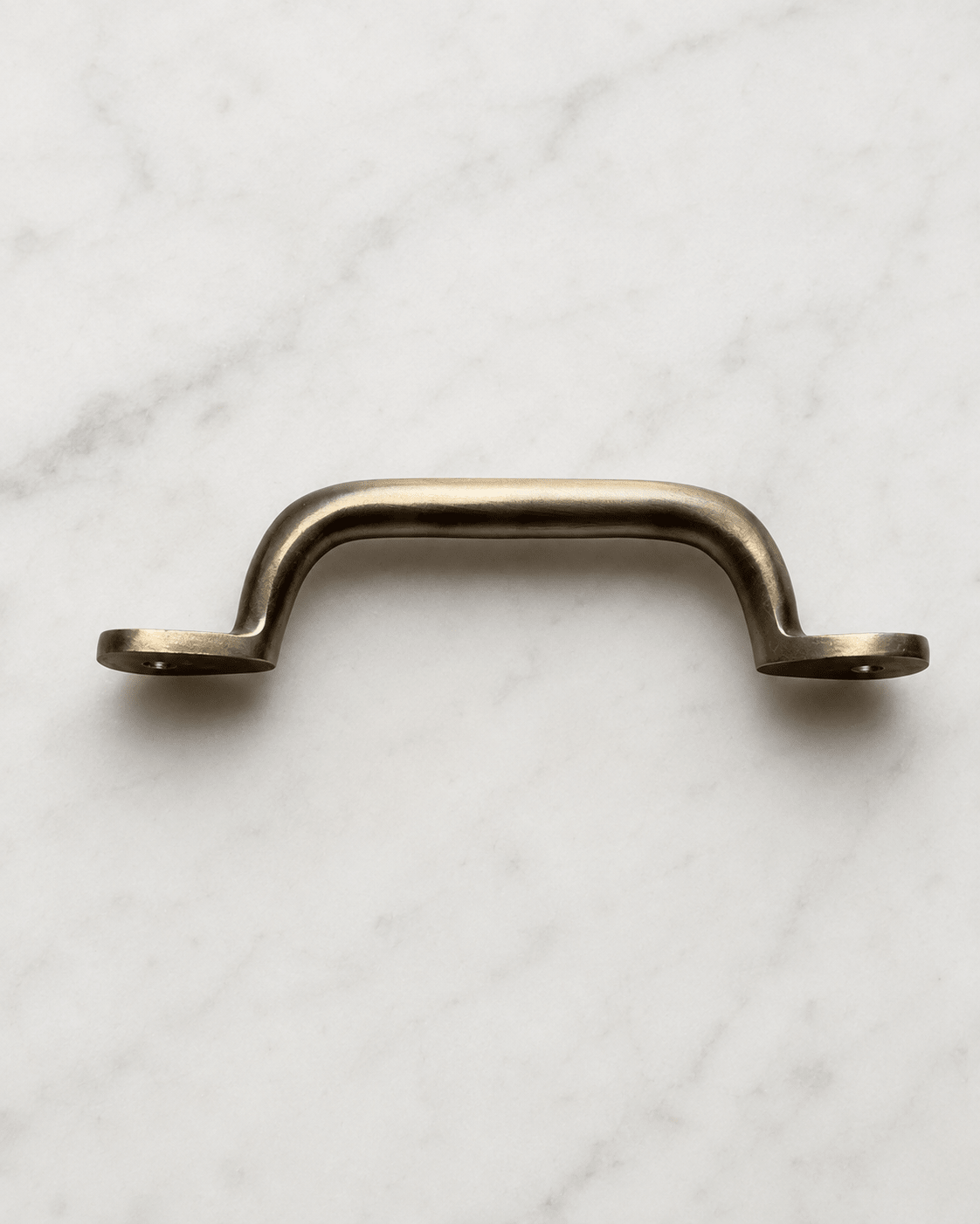 
                  
                    Solid Antique Brass Classic Drawer Pull - Curated Home Decor
                  
                
