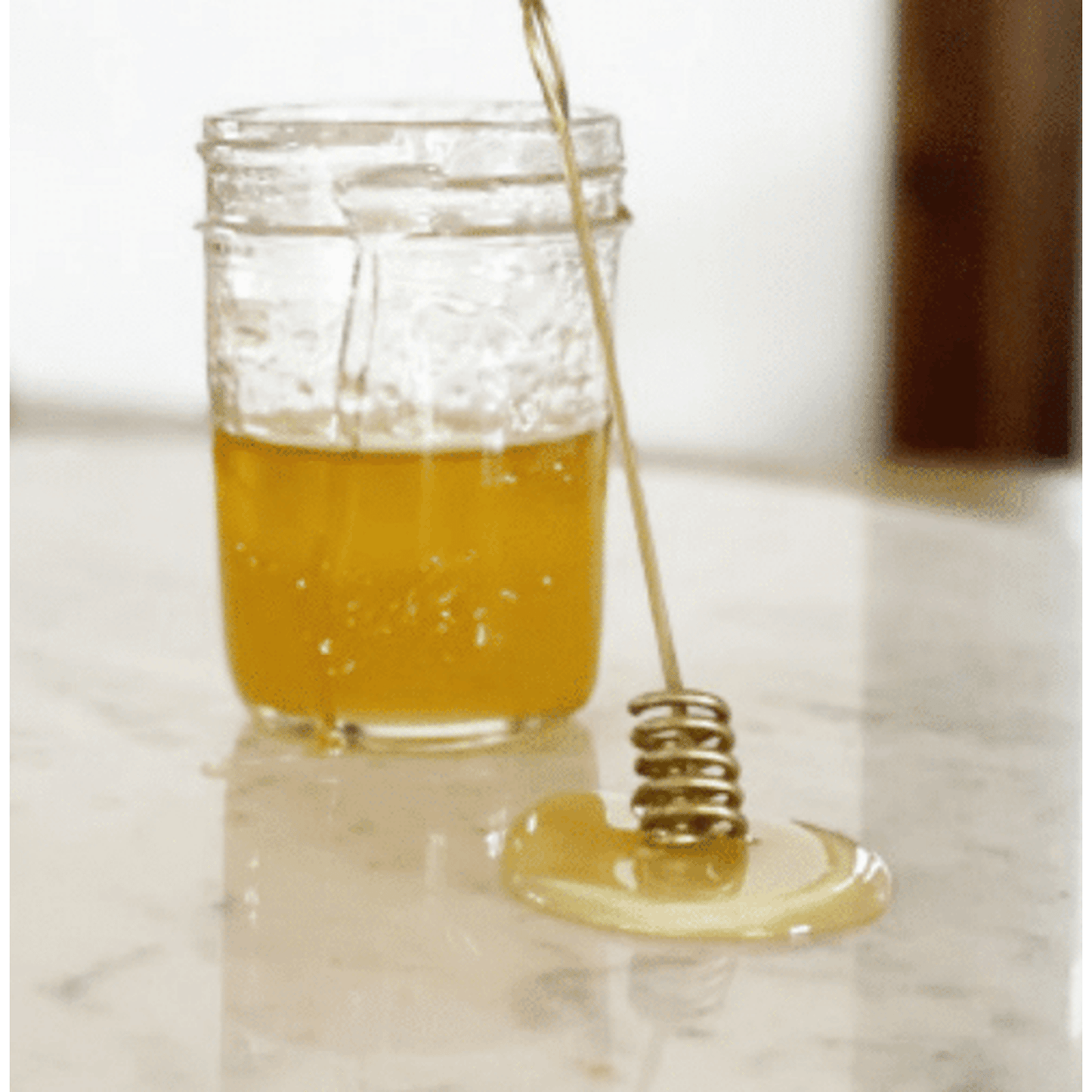 
                  
                    Brass Honey Dipper - Curated Home Decor
                  
                