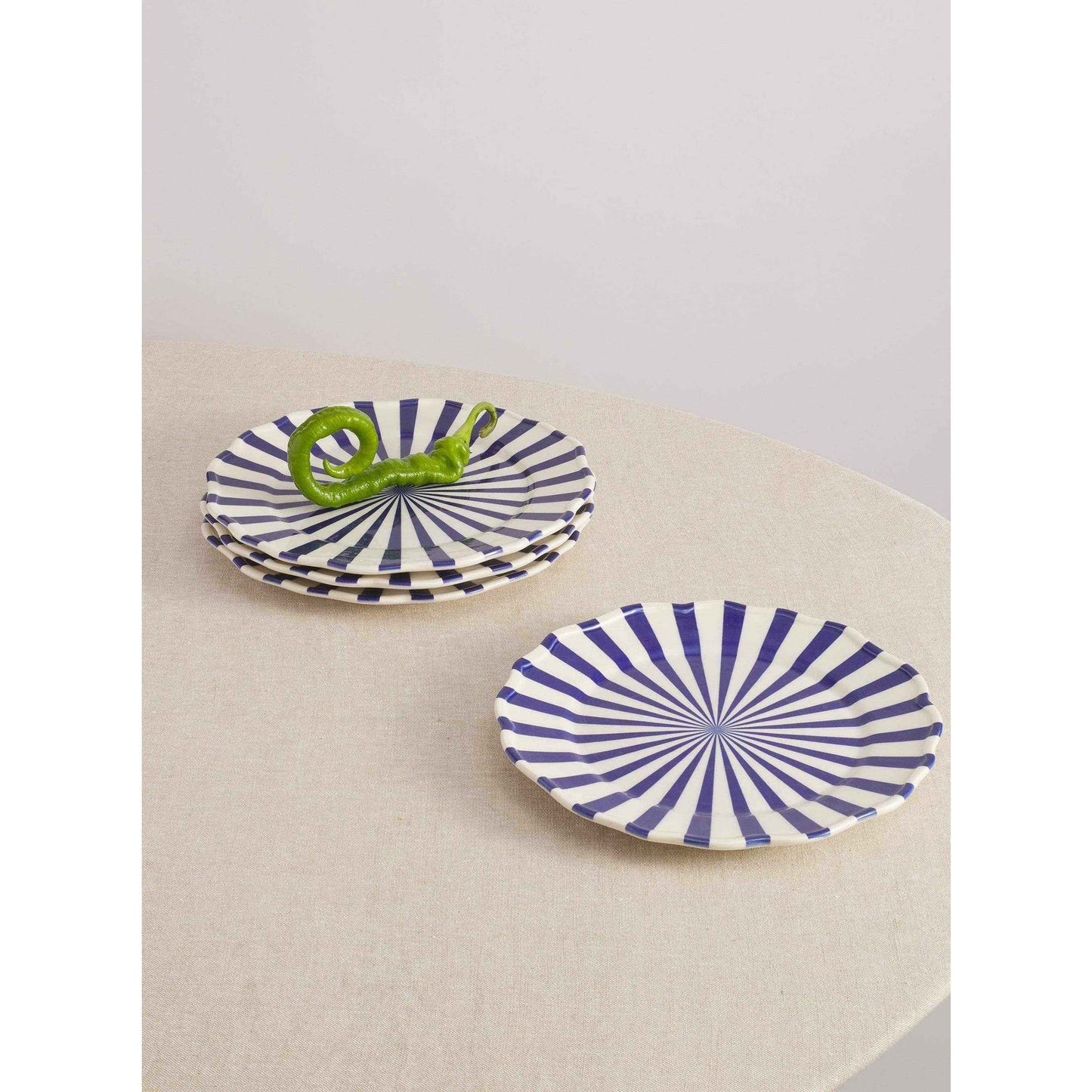
                  
                    Mafalda Ceramic Dinner Plate 10.5" - Curated Home Decor
                  
                