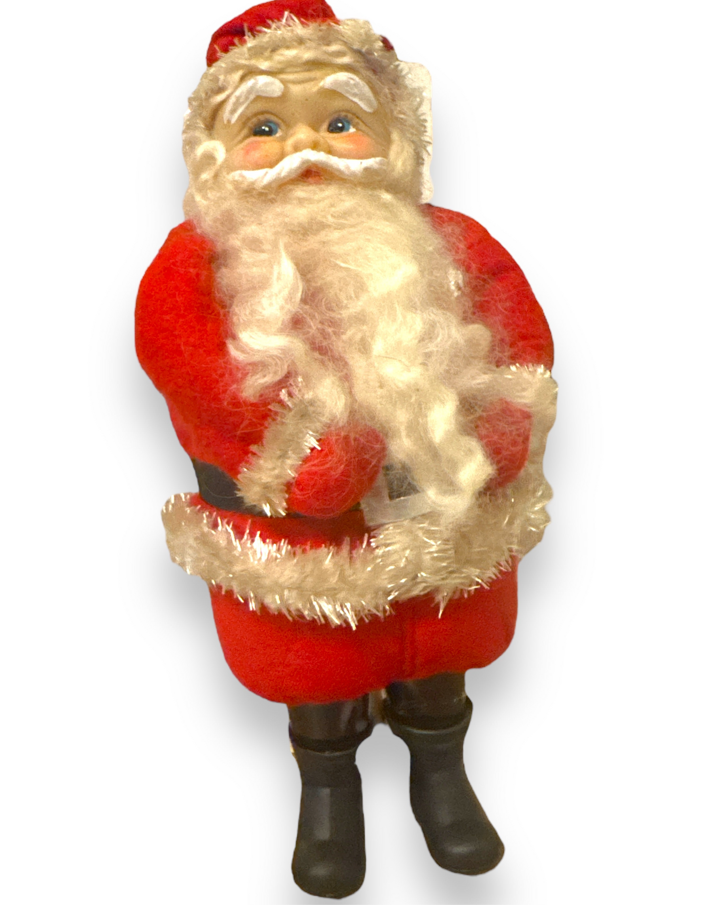 Vintage Santa Figurine 11” - Curated Home Decor