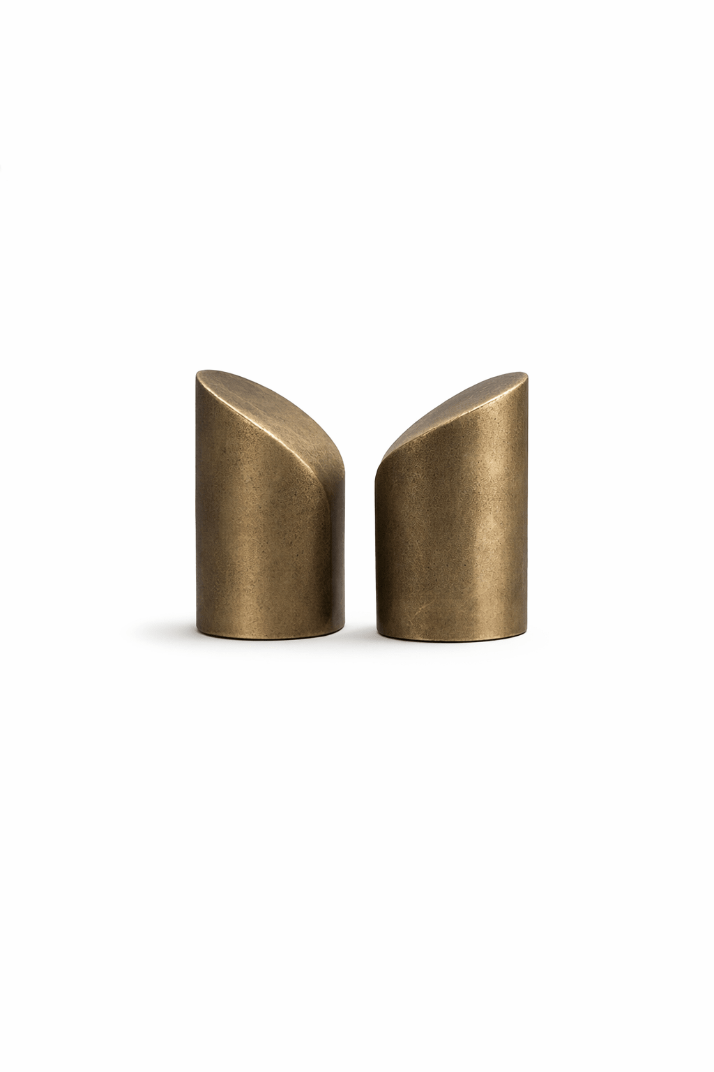 Modern Aluminium Bookends Set - Curated Home Decor