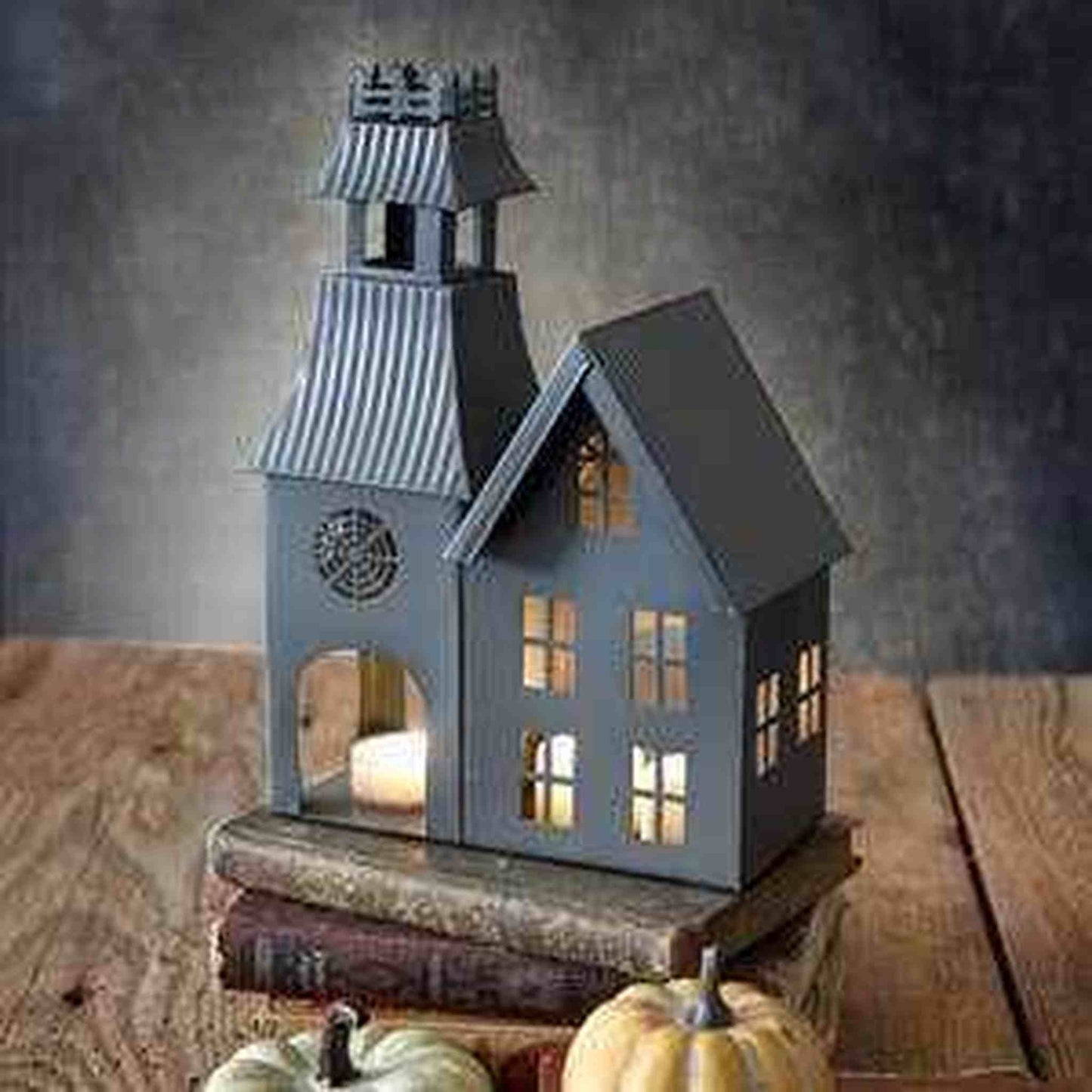 
                  
                    Spooky Manor Halloween Luminary - Curated Home Decor
                  
                