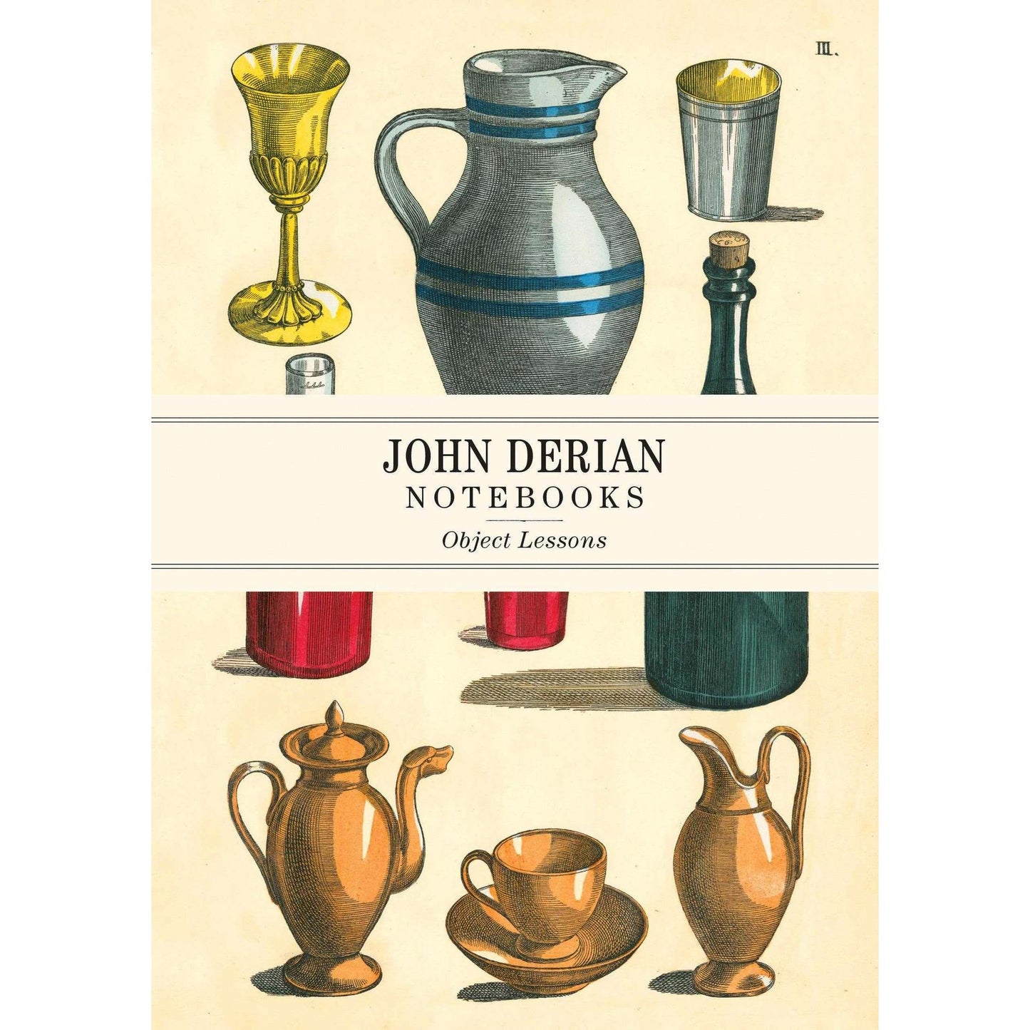 John Derian Paper Goods Object Lessons notebooks with vintage print cover illustrations and blank pages