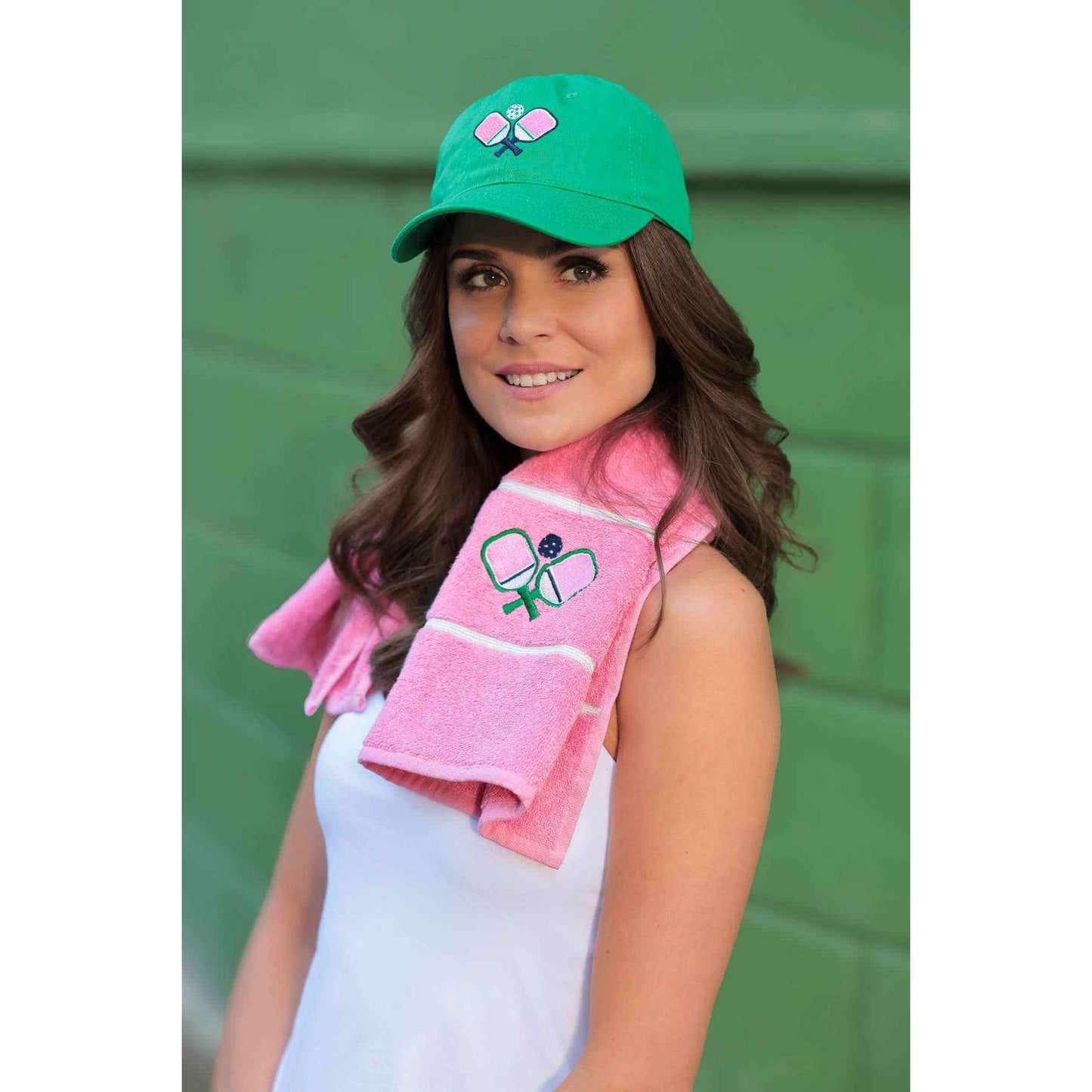 
                  
                    Pink Pickleball Hand Towel - Curated Home Decor
                  
                