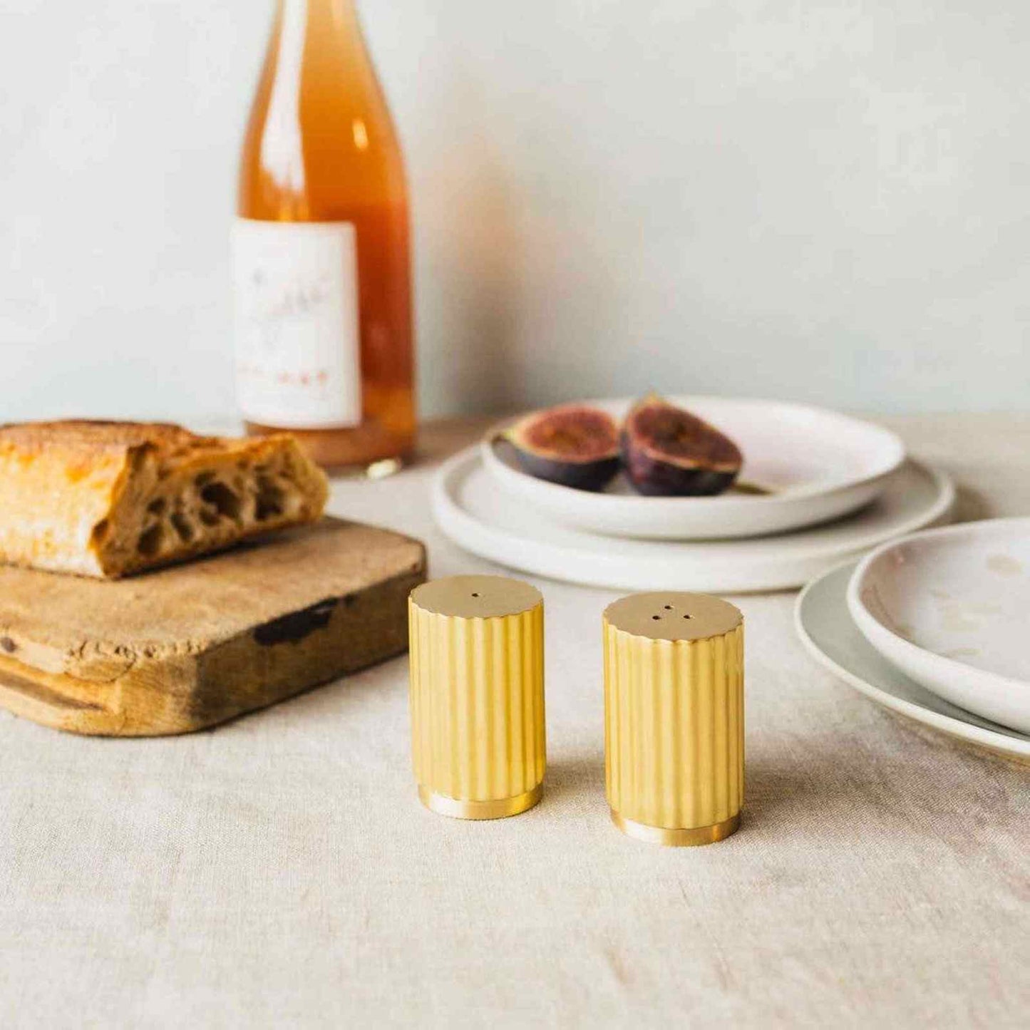 
                  
                    Brass Salt and pepper shakers - Curated Home Decor
                  
                