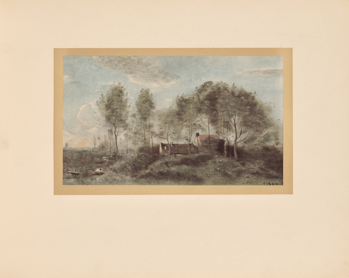 
                  
                    French Landscape II Antique Art Print: 5x7 - Curated Home Decor
                  
                