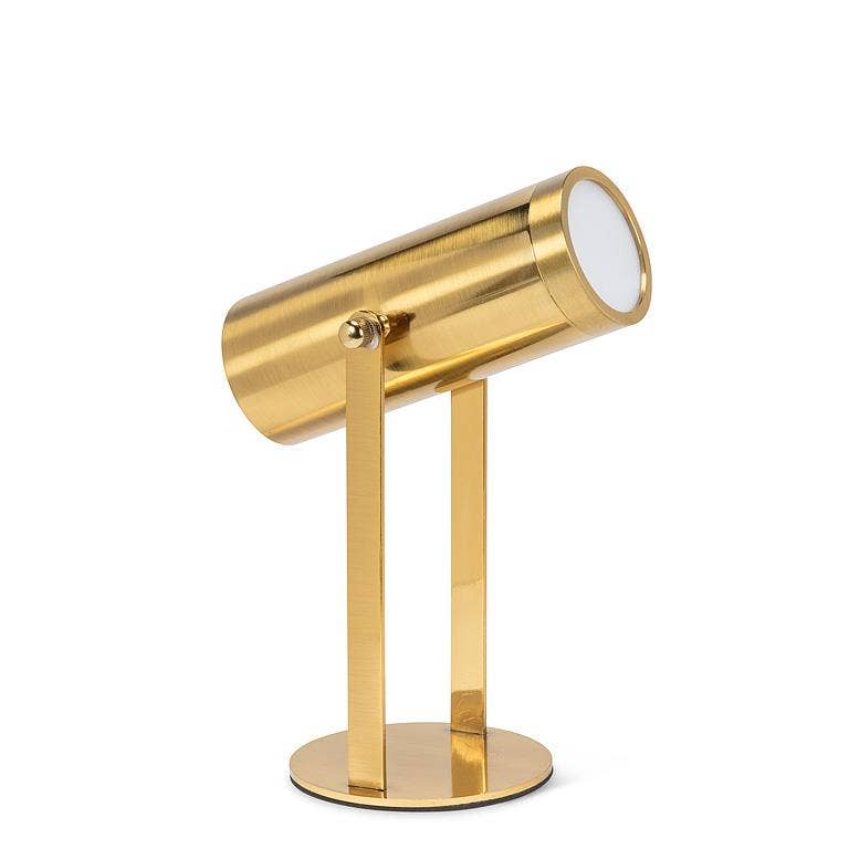 
                  
                    Gold pivot spotlight LED lamp, 10 inch, photo 11
                  
                