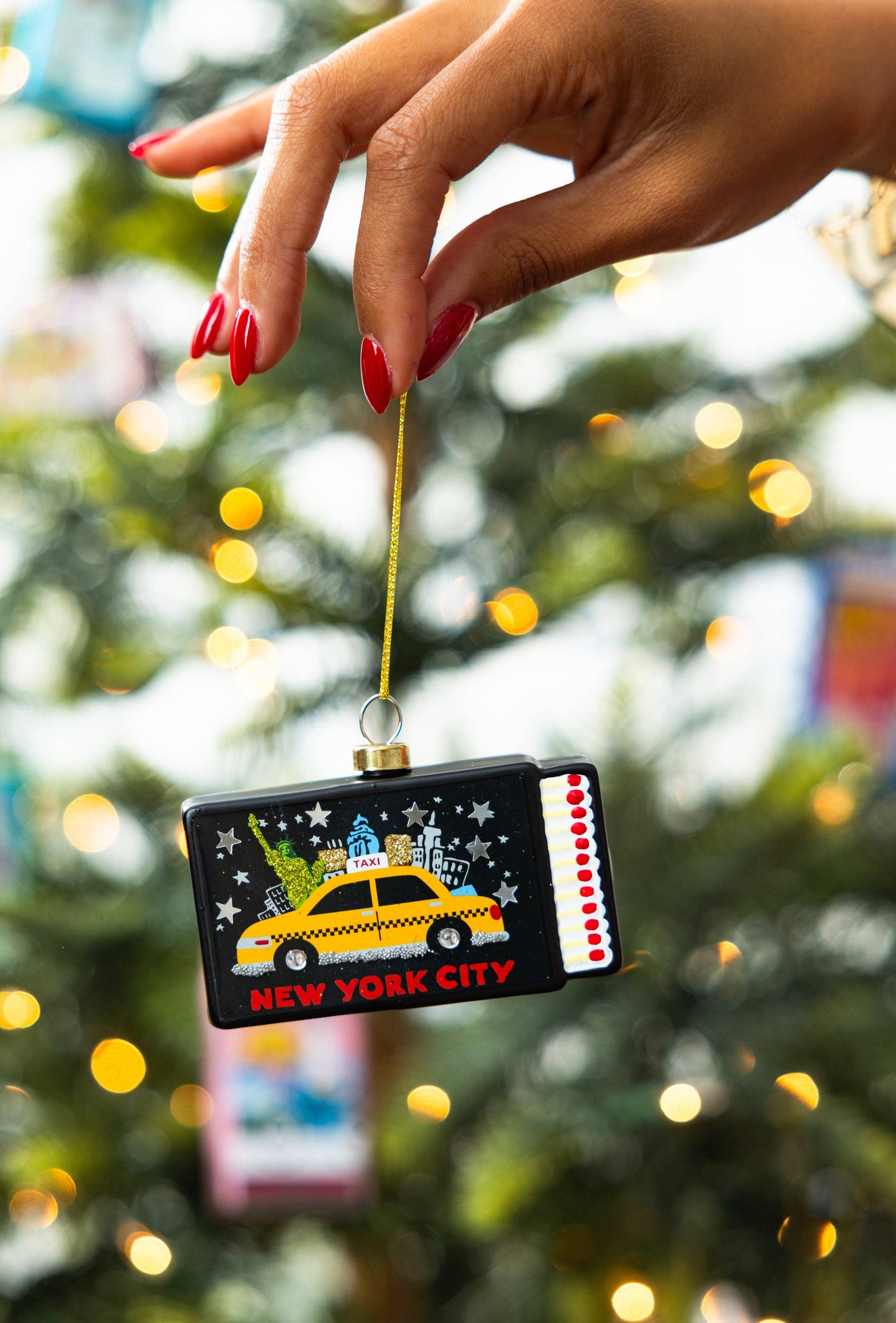 New York City Matchbook Ornament - Curated Home Decor