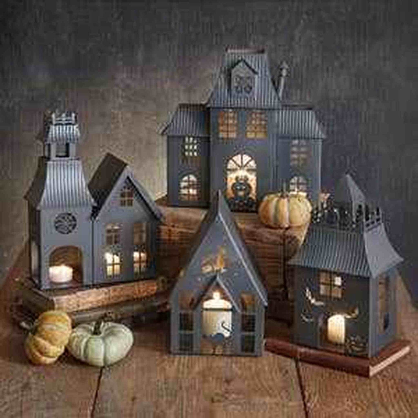 
                  
                    Spooky Manor Halloween Luminary - Curated Home Decor
                  
                