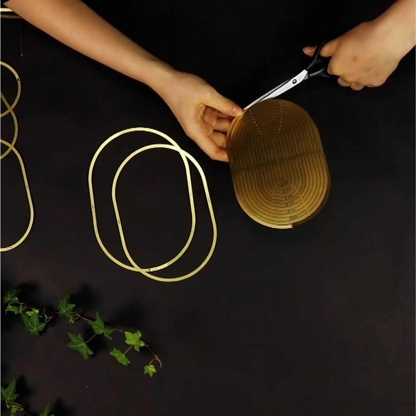 
                  
                    Black Brass Chain - Plant Support for climbing plants - Curated Home Decor
                  
                