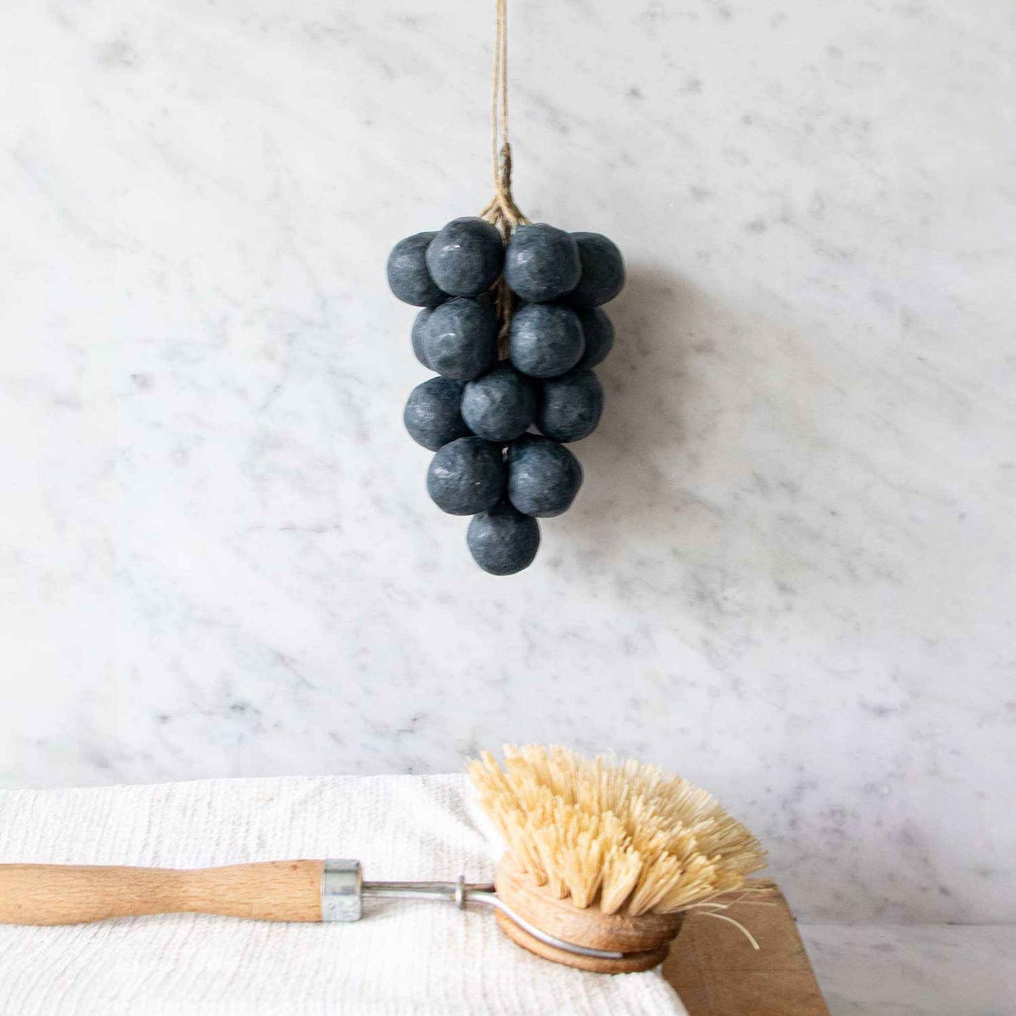 
                  
                    Handcrafted Grapes Soap - 100% Olive Oil - Slate - Curated Home Decor
                  
                