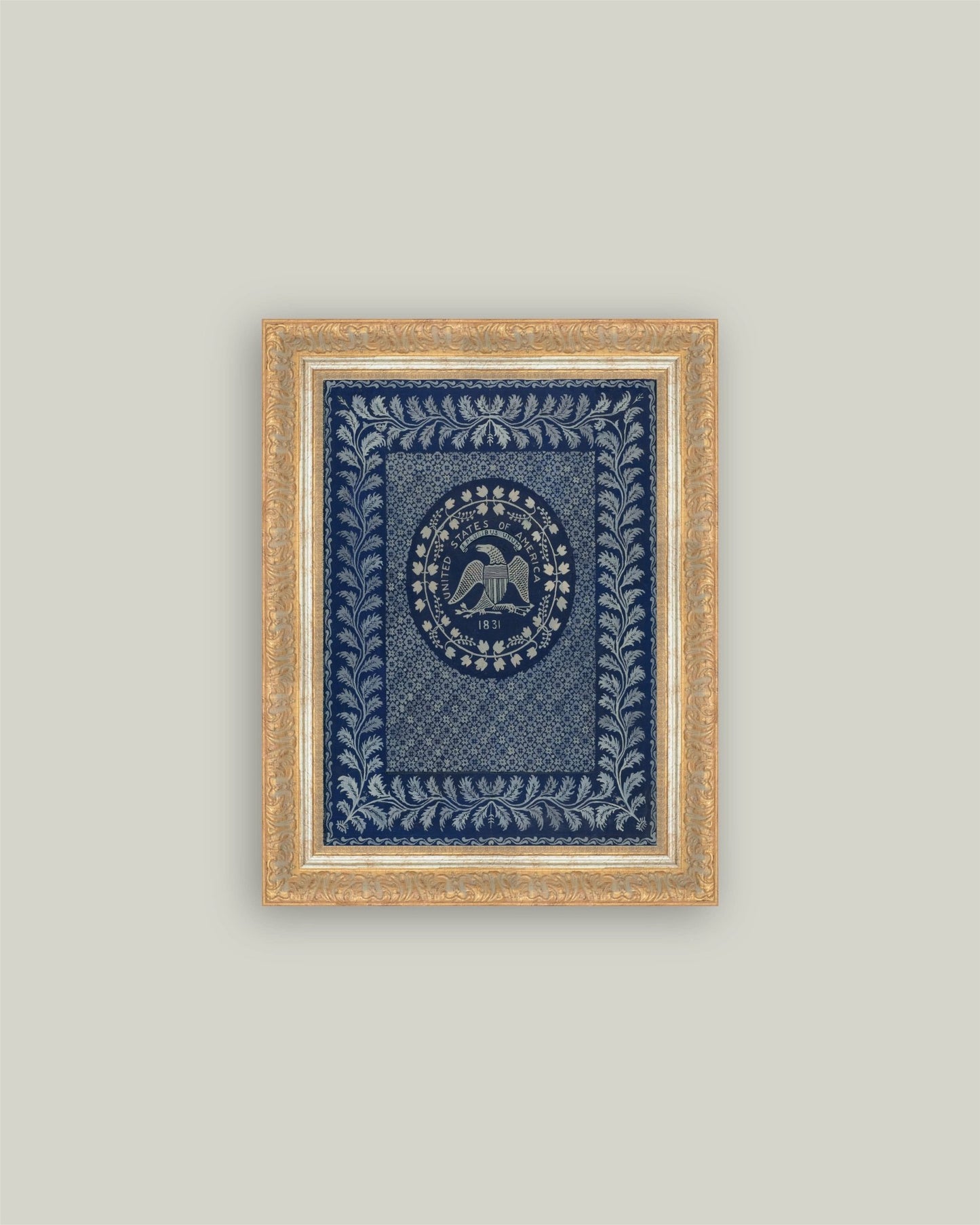 
                  
                    America in Blue: 7x9 - Curated Home Decor
                  
                