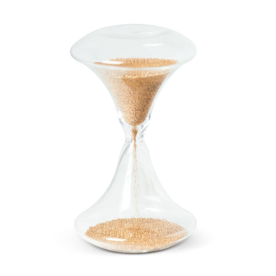 Mona Electroplated Bead Sand Timer - Gold
