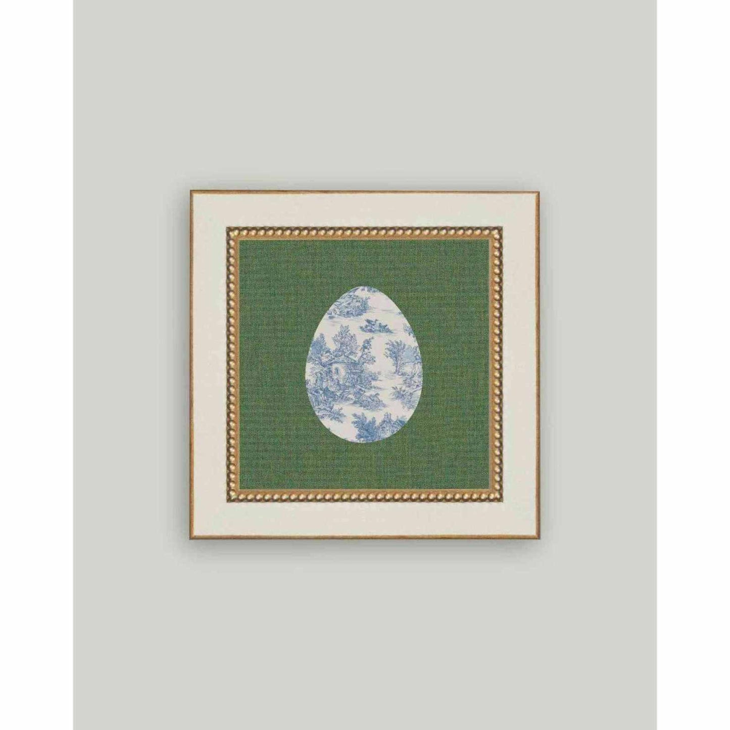 
                  
                    Countryside Toile Egg Framed Antique Art: 5x5 - Curated Home Decor
                  
                