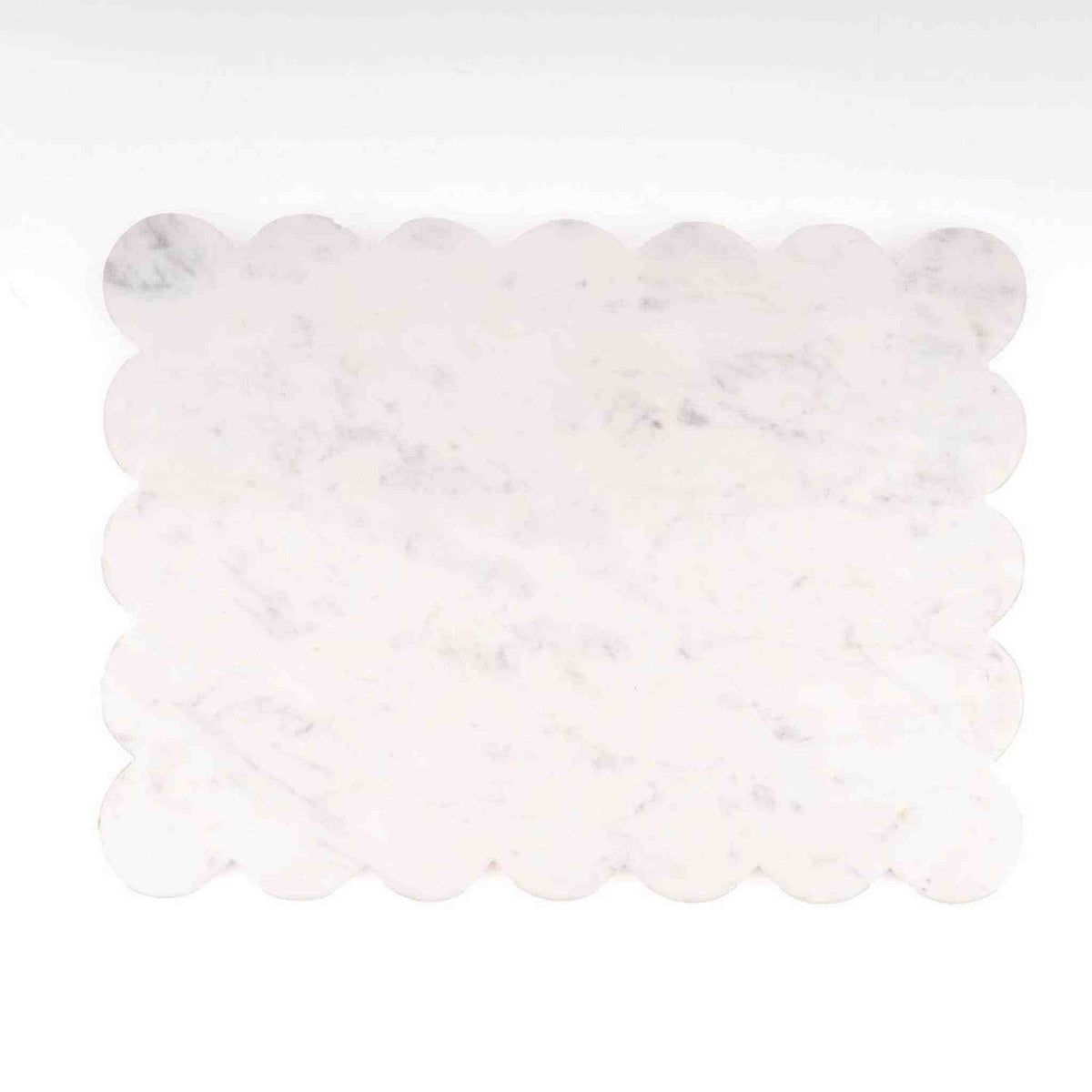 
                  
                    White Marble Scalloped Serving Board - Curated Home Decor
                  
                