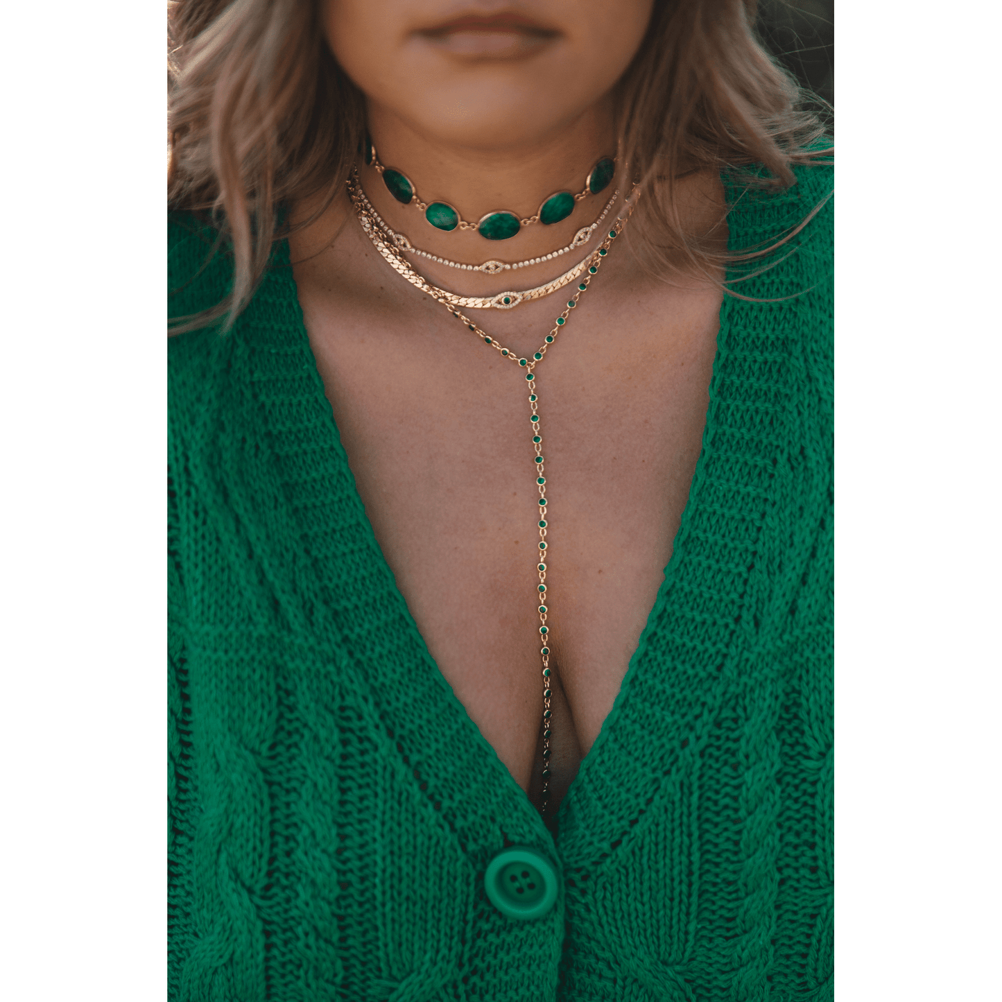 The Sparkling Eyes Choker - Curated Home Decor