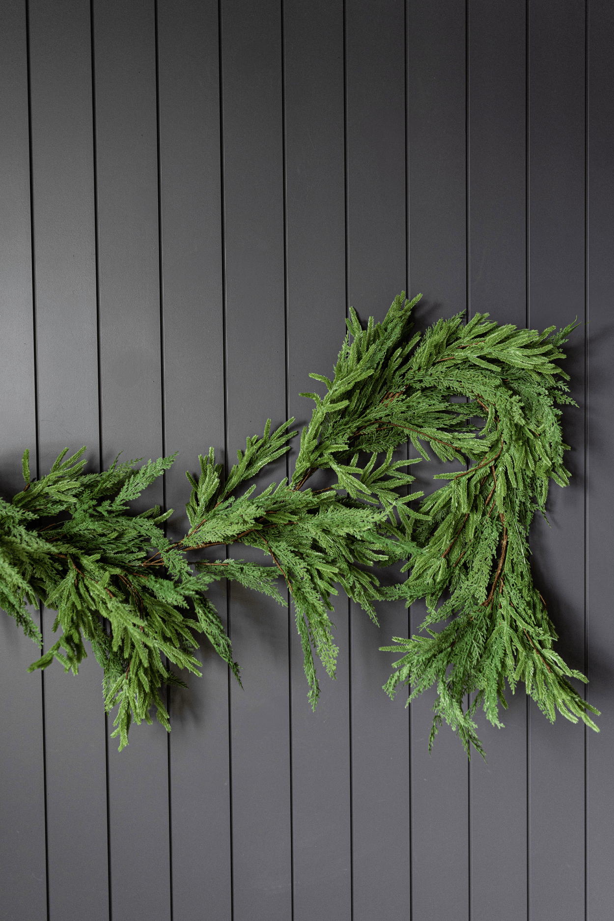 
                  
                    Norfolk & Cypress Real Touch Garland, 9 ft LED Pre-Lit (Pre-Order: Ships Late September) - Curated Home Decor
                  
                