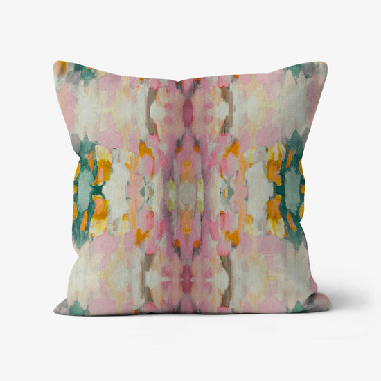 Layla Decorative Abstract Modern Art Kaleidoscope Pillow