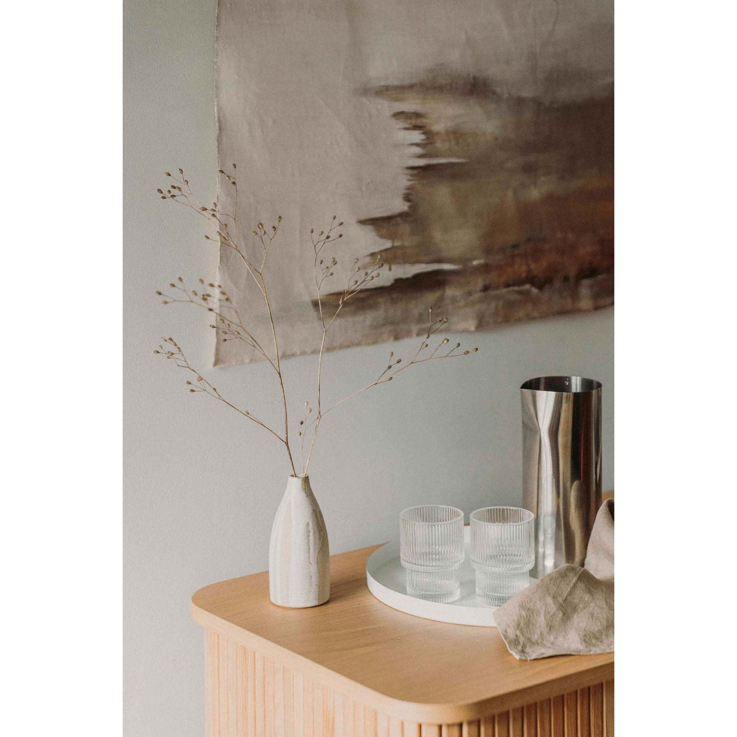 
                  
                    Set of 6 Short fluted glasses | tumblers - Curated Home Decor
                  
                
