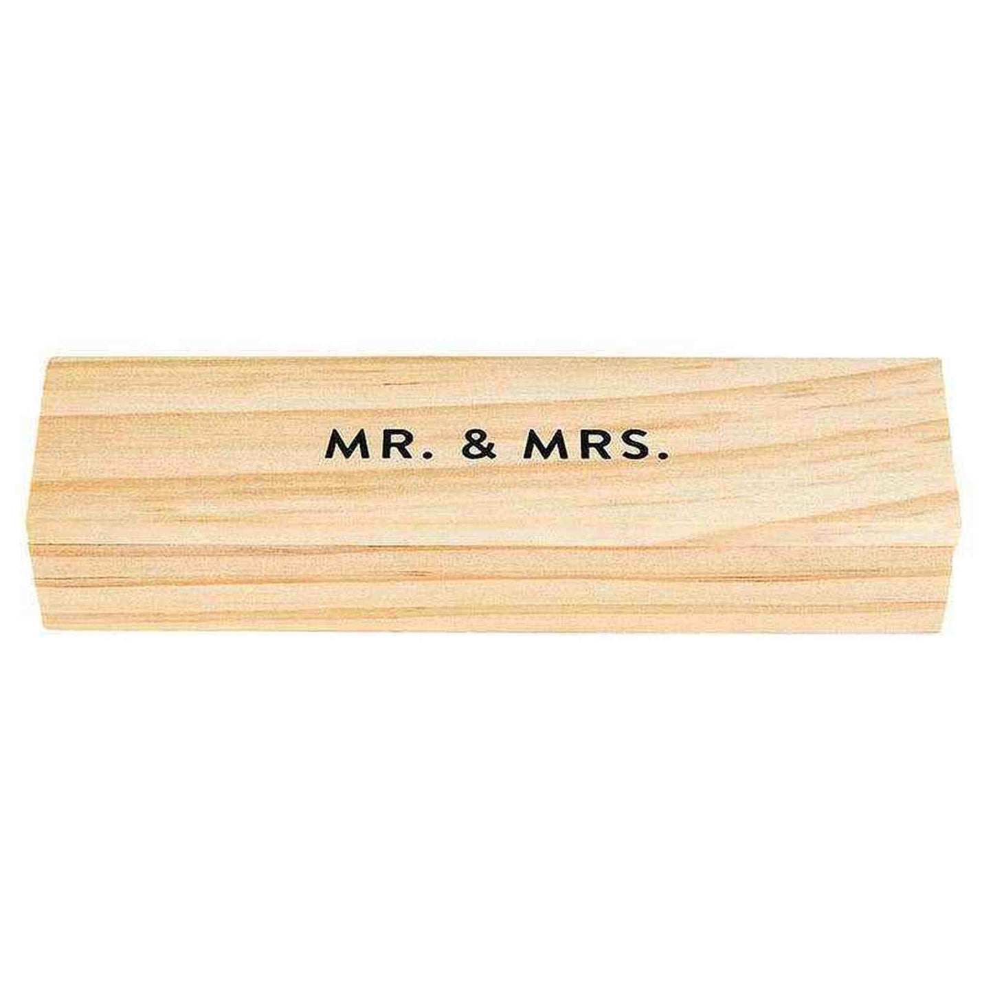 
                  
                    Wood Box with Gem Pen - Mr. & Mrs. - Curated Home Decor
                  
                