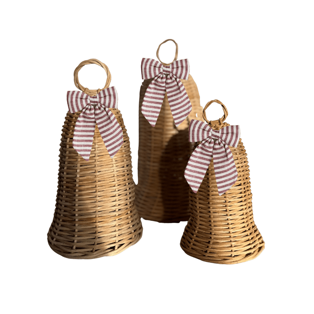 
                  
                    Rattan Bells Set (3pcs) - Curated Home Decor
                  
                